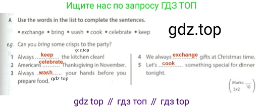 Английский язык (english), 5 класс контрольные задания (test booklet), авторы: Ваулина Юлия Евгеньевна (Vaulina Julia), Дули Дженни (Dooley Jenny), Подоляко Ольга Евгеньевна (Podolyako Olga), Эванс Вирджиния (Evans Virginia), издательство Просвещение, Москва, 2023, белого цвета, страница 65, номер A, Решение 2 (2023-2027)