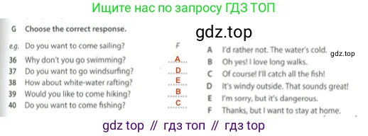 Английский язык (english), 5 класс контрольные задания (test booklet), авторы: Ваулина Юлия Евгеньевна (Vaulina Julia), Дули Дженни (Dooley Jenny), Подоляко Ольга Евгеньевна (Podolyako Olga), Эванс Вирджиния (Evans Virginia), издательство Просвещение, Москва, 2023, белого цвета, страница 83, номер G, Решение 2 (2023-2027)