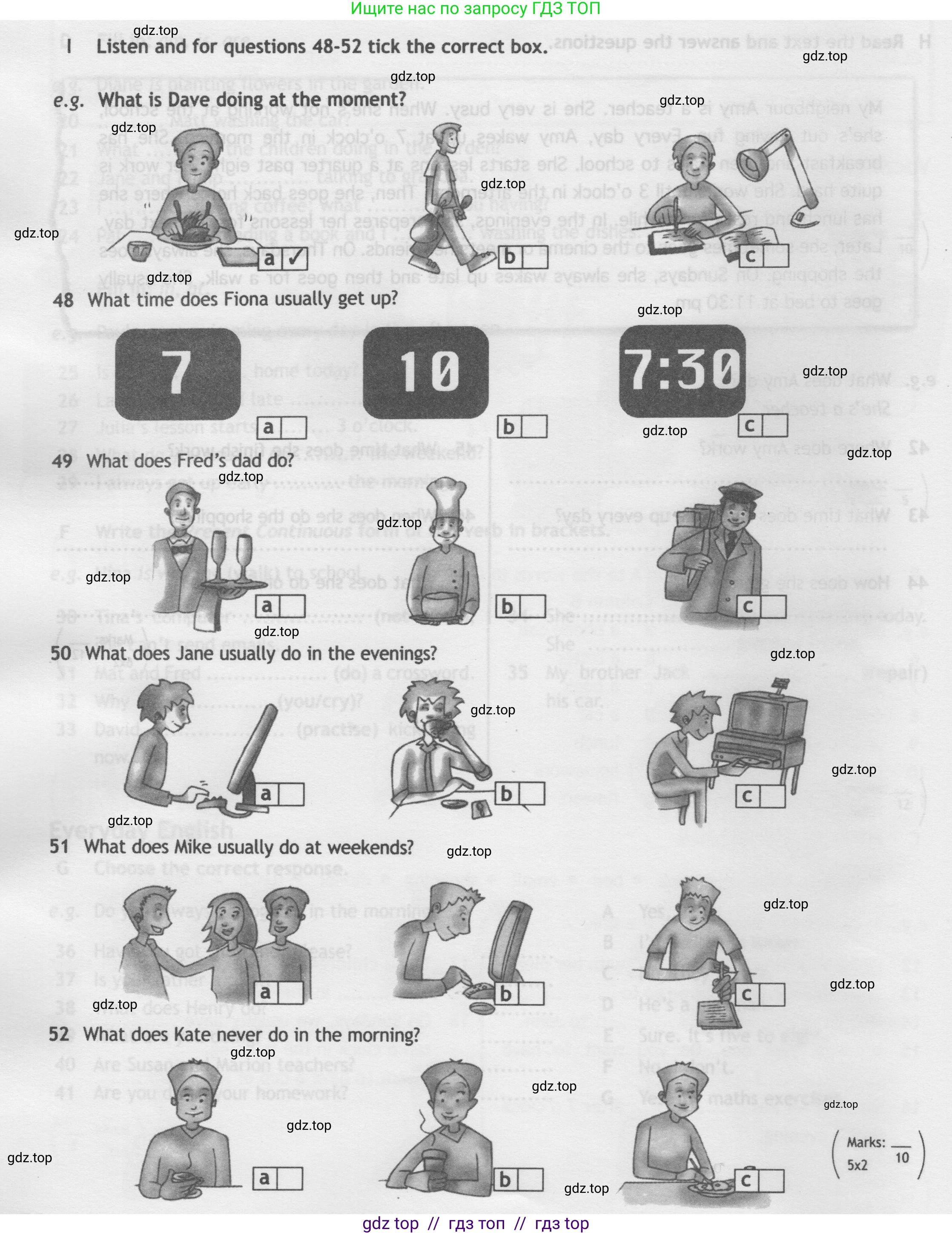 Английский язык (english), 5 класс контрольные задания (test booklet), авторы: Ваулина Юлия Евгеньевна (Vaulina Julia), Дули Дженни (Dooley Jenny), Подоляко Ольга Евгеньевна (Podolyako Olga), Эванс Вирджиния (Evans Virginia), издательство Просвещение, Москва, 2023, белого цвета, страница 56, номер I, Условие 2019-2022