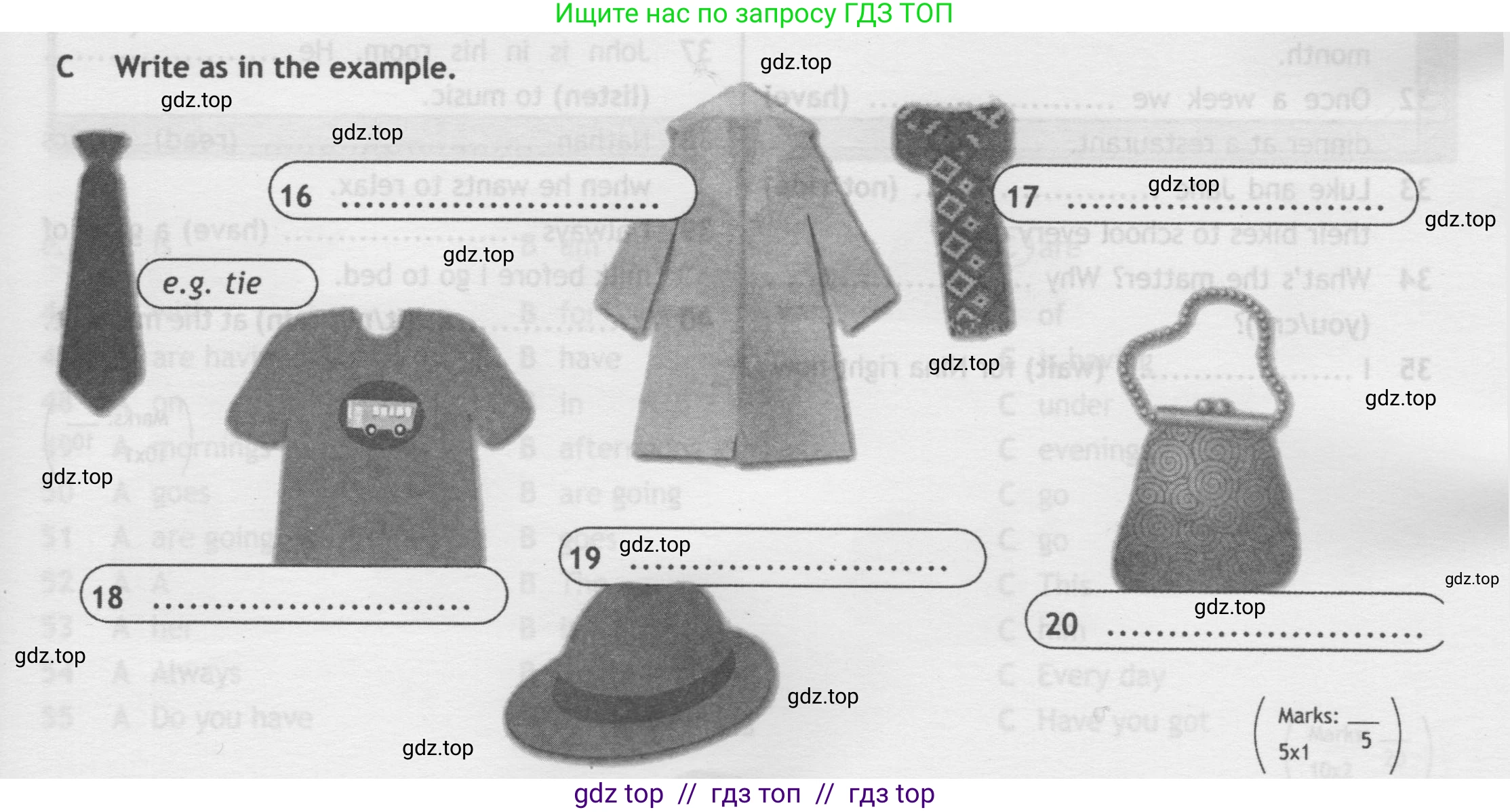 Английский язык (english), 5 класс контрольные задания (test booklet), авторы: Ваулина Юлия Евгеньевна (Vaulina Julia), Дули Дженни (Dooley Jenny), Подоляко Ольга Евгеньевна (Podolyako Olga), Эванс Вирджиния (Evans Virginia), издательство Просвещение, Москва, 2023, белого цвета, страница 61, номер C, Условие 2019-2022