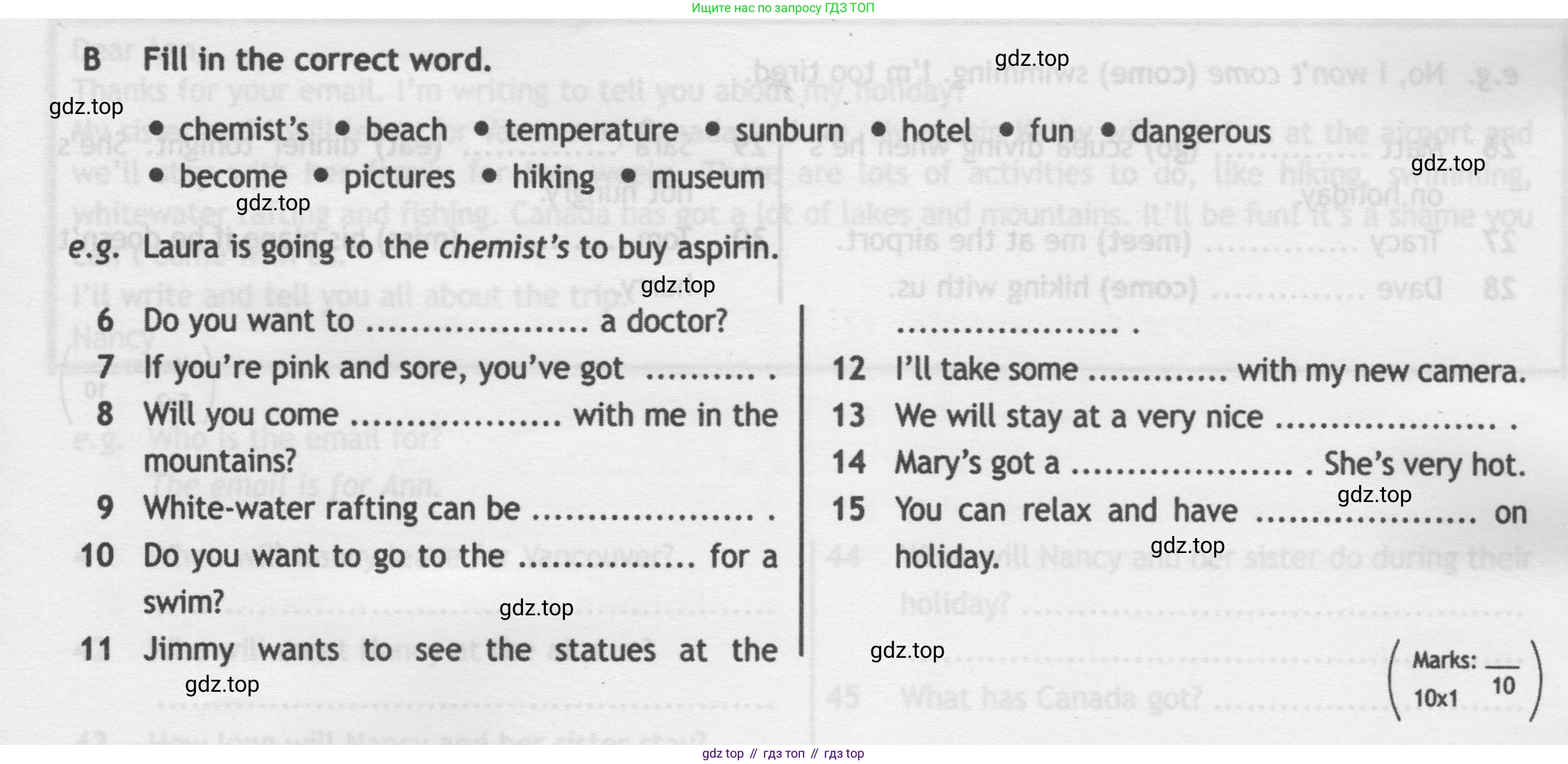 Английский язык (english), 5 класс контрольные задания (test booklet), авторы: Ваулина Юлия Евгеньевна (Vaulina Julia), Дули Дженни (Dooley Jenny), Подоляко Ольга Евгеньевна (Podolyako Olga), Эванс Вирджиния (Evans Virginia), издательство Просвещение, Москва, 2023, белого цвета, страница 81, номер B, Условие 2019-2022