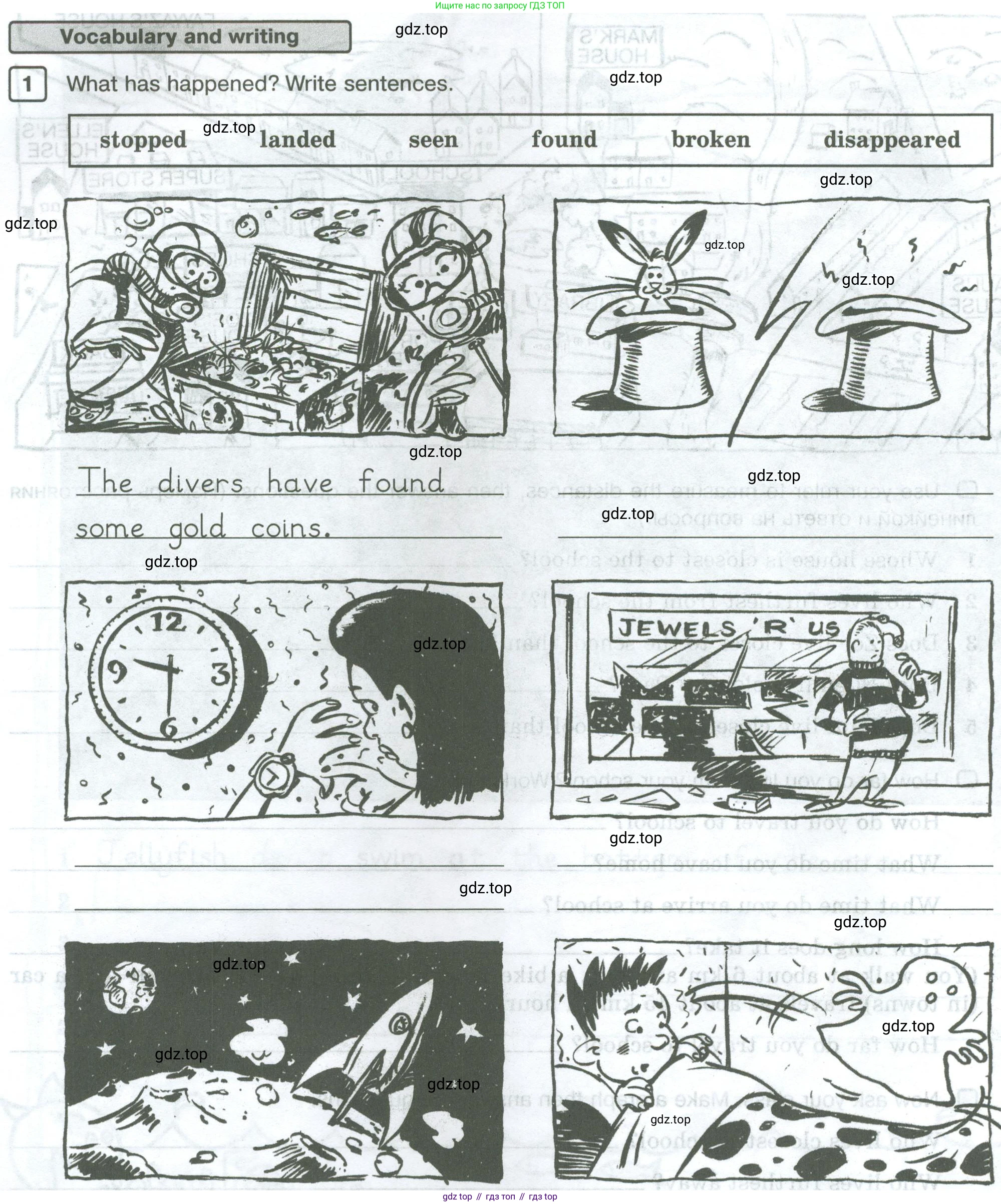 Английский язык (english), 5 класс Рабочая тетрадь (workbook), авторы: Вербицкая Мария Валерьевна (Verbitskaya Maria), Твердохлебова Ирина Петровна (Tverdohlebova Irina), Эббс Брайен (Abbs Brian), Уорелл Энн (Worrall Anne), Уорд Энн (Ward Ann), издательство Просвещение, Москва, 2023, страница 42, номер 1, Условие