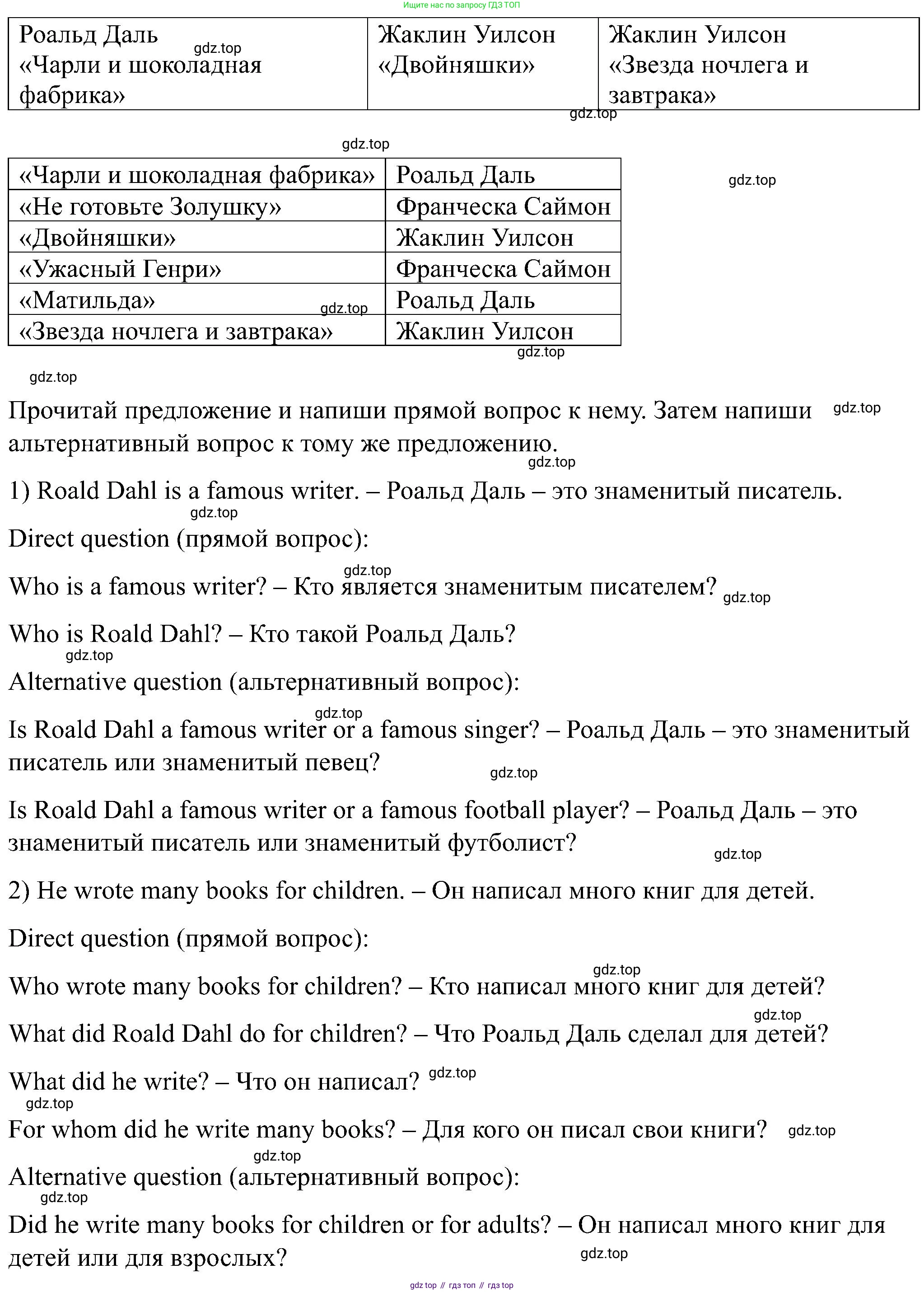 Английский язык (english), 5 класс Рабочая тетрадь (workbook), авторы: Вербицкая Мария Валерьевна (Verbitskaya Maria), Твердохлебова Ирина Петровна (Tverdohlebova Irina), Эббс Брайен (Abbs Brian), Уорелл Энн (Worrall Anne), Уорд Энн (Ward Ann), издательство Просвещение, Москва, 2023, страница 8, номер 8, Решение (продолжение 2)