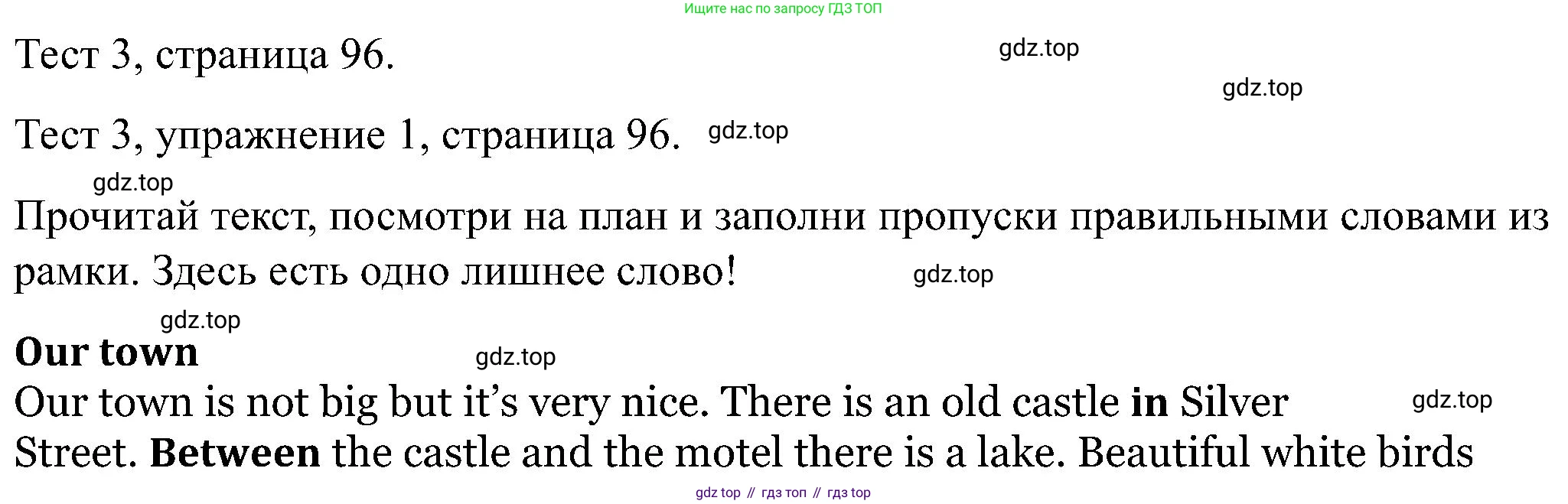Английский язык (english), 5 класс Рабочая тетрадь (workbook), авторы: Вербицкая Мария Валерьевна (Verbitskaya Maria), Твердохлебова Ирина Петровна (Tverdohlebova Irina), Эббс Брайен (Abbs Brian), Уорелл Энн (Worrall Anne), Уорд Энн (Ward Ann), издательство Просвещение, Москва, 2023, страница 96, номер 1, Решение
