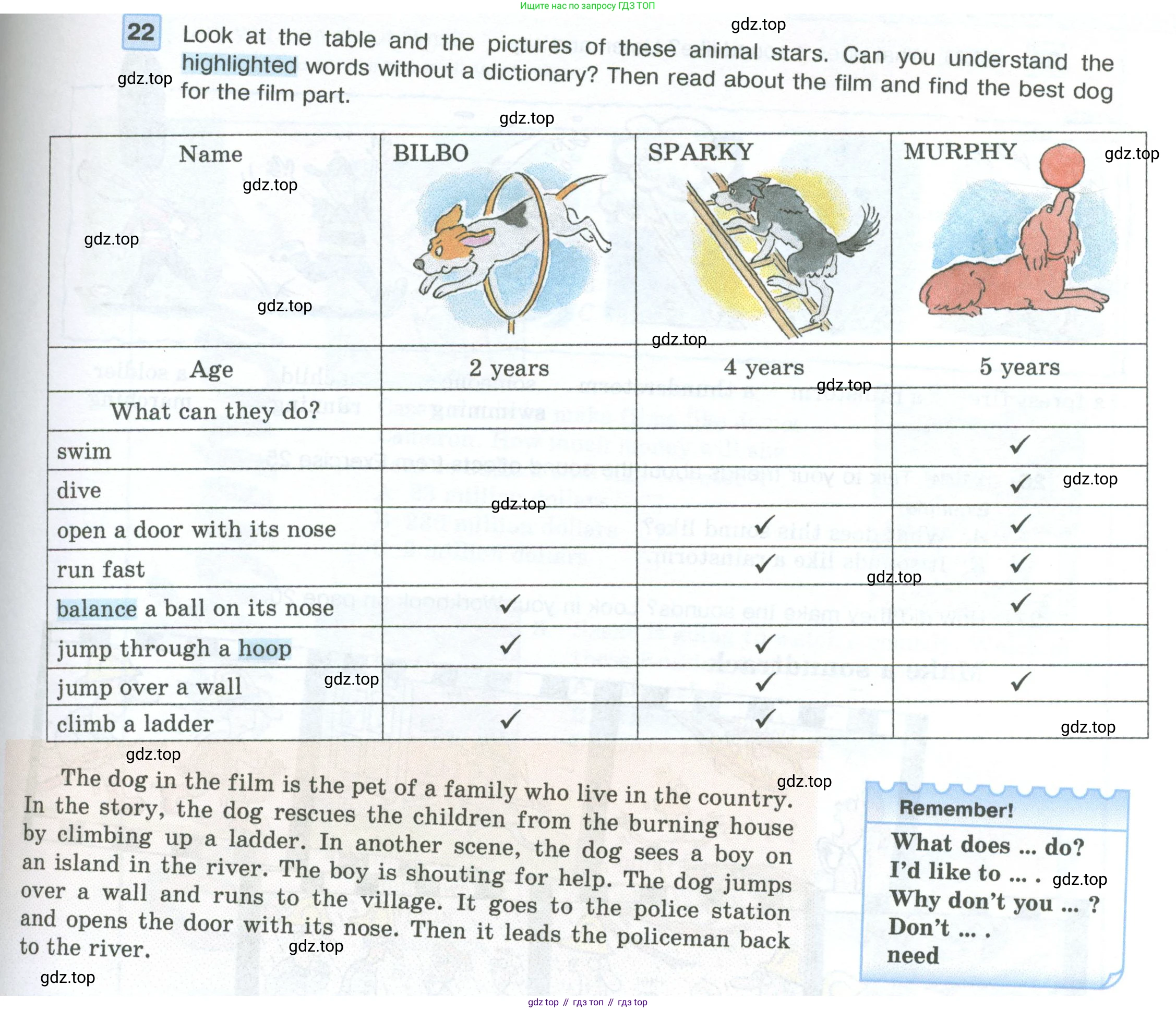 ГДЗ Английский язык (english), 5 класс Учебник (Student's book), авторы: Вербицкая Мария Валерьевна (Verbitskaya Maria), Эббс Брайен (Abbs Brian), Уорелл Энн (Worrall Anne), Уорд Энн (Ward Ann), издательство Просвещение, Москва, 2023, Часть ( Part) 1, страница 31, номер 22, Условие