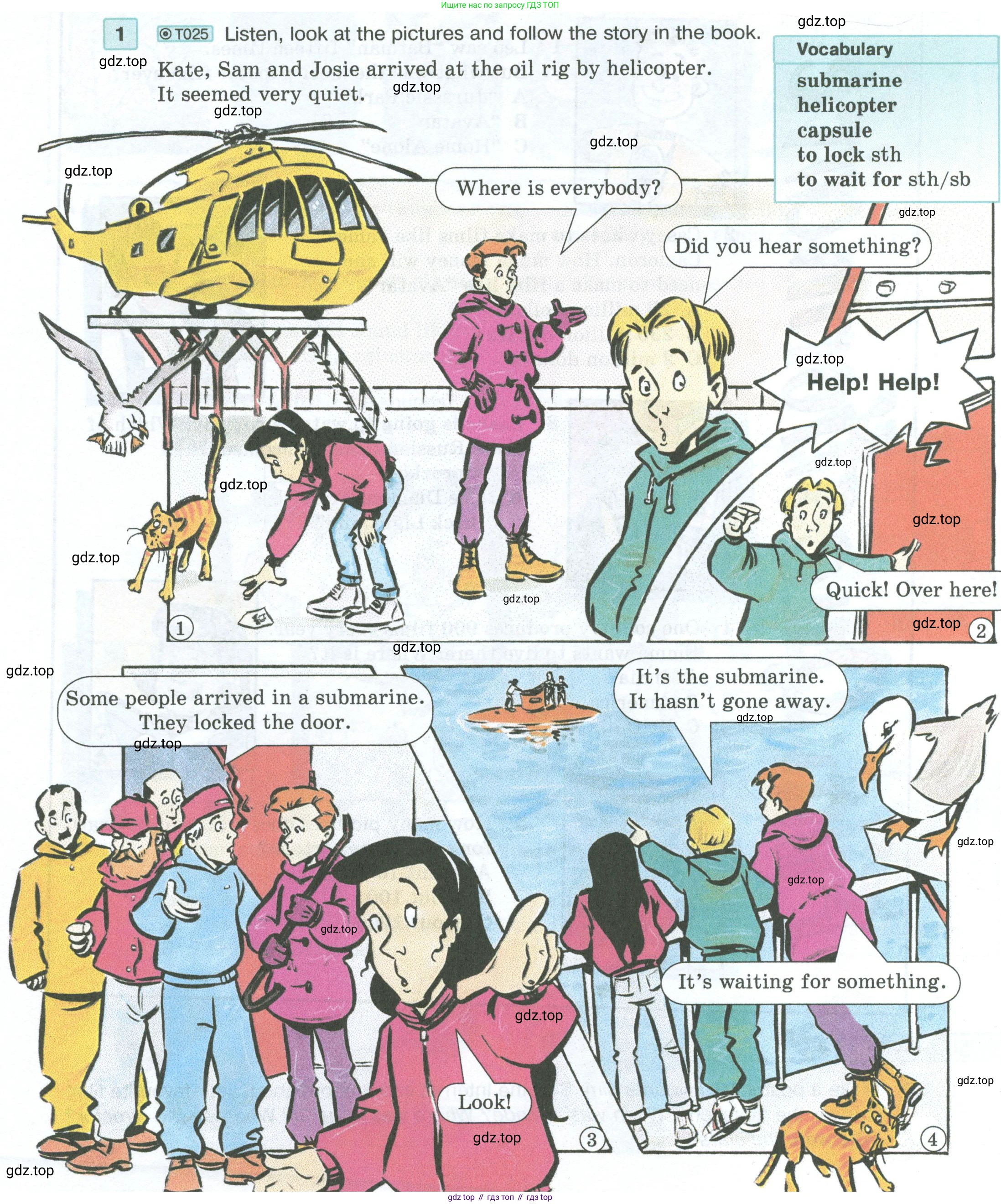ГДЗ Английский язык (english), 5 класс Учебник (Student's book), авторы: Вербицкая Мария Валерьевна (Verbitskaya Maria), Эббс Брайен (Abbs Brian), Уорелл Энн (Worrall Anne), Уорд Энн (Ward Ann), издательство Просвещение, Москва, 2023, Часть ( Part) 1, страница 34, номер 1, Условие