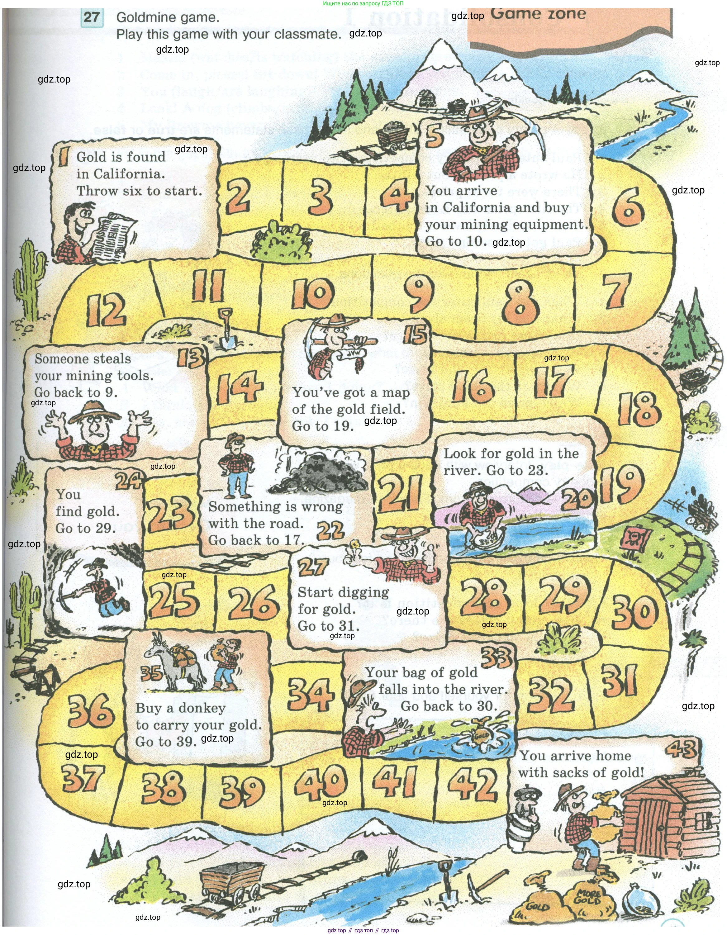 ГДЗ Английский язык (english), 5 класс Учебник (Student's book), авторы: Вербицкая Мария Валерьевна (Verbitskaya Maria), Эббс Брайен (Abbs Brian), Уорелл Энн (Worrall Anne), Уорд Энн (Ward Ann), издательство Просвещение, Москва, 2023, Часть ( Part) 1, страница 43, номер 27, Условие