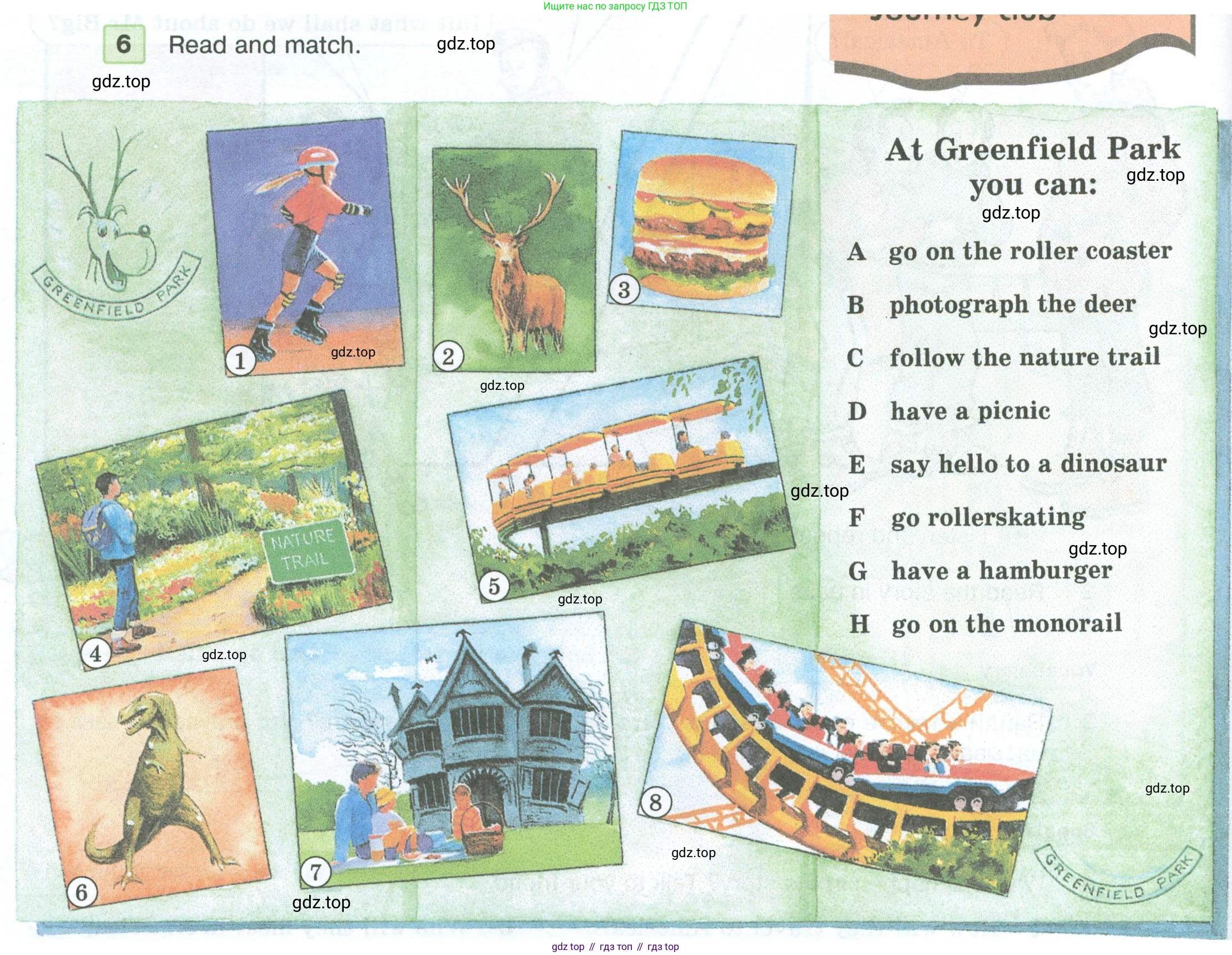 ГДЗ Английский язык (english), 5 класс Учебник (Student's book), авторы: Вербицкая Мария Валерьевна (Verbitskaya Maria), Эббс Брайен (Abbs Brian), Уорелл Энн (Worrall Anne), Уорд Энн (Ward Ann), издательство Просвещение, Москва, 2023, Часть ( Part) 1, страница 50, номер 6, Условие