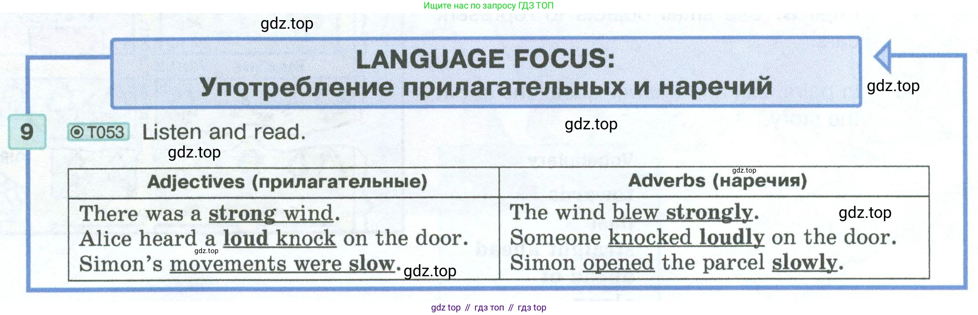 ГДЗ Английский язык (english), 5 класс Учебник (Student's book), авторы: Вербицкая Мария Валерьевна (Verbitskaya Maria), Эббс Брайен (Abbs Brian), Уорелл Энн (Worrall Anne), Уорд Энн (Ward Ann), издательство Просвещение, Москва, 2023, Часть ( Part) 1, страница 66, номер 9, Условие