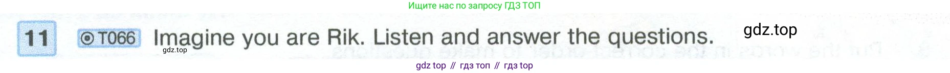 ГДЗ Английский язык (english), 5 класс Учебник (Student's book), авторы: Вербицкая Мария Валерьевна (Verbitskaya Maria), Эббс Брайен (Abbs Brian), Уорелл Энн (Worrall Anne), Уорд Энн (Ward Ann), издательство Просвещение, Москва, 2023, Часть ( Part) 2, страница 8, номер 11, Условие