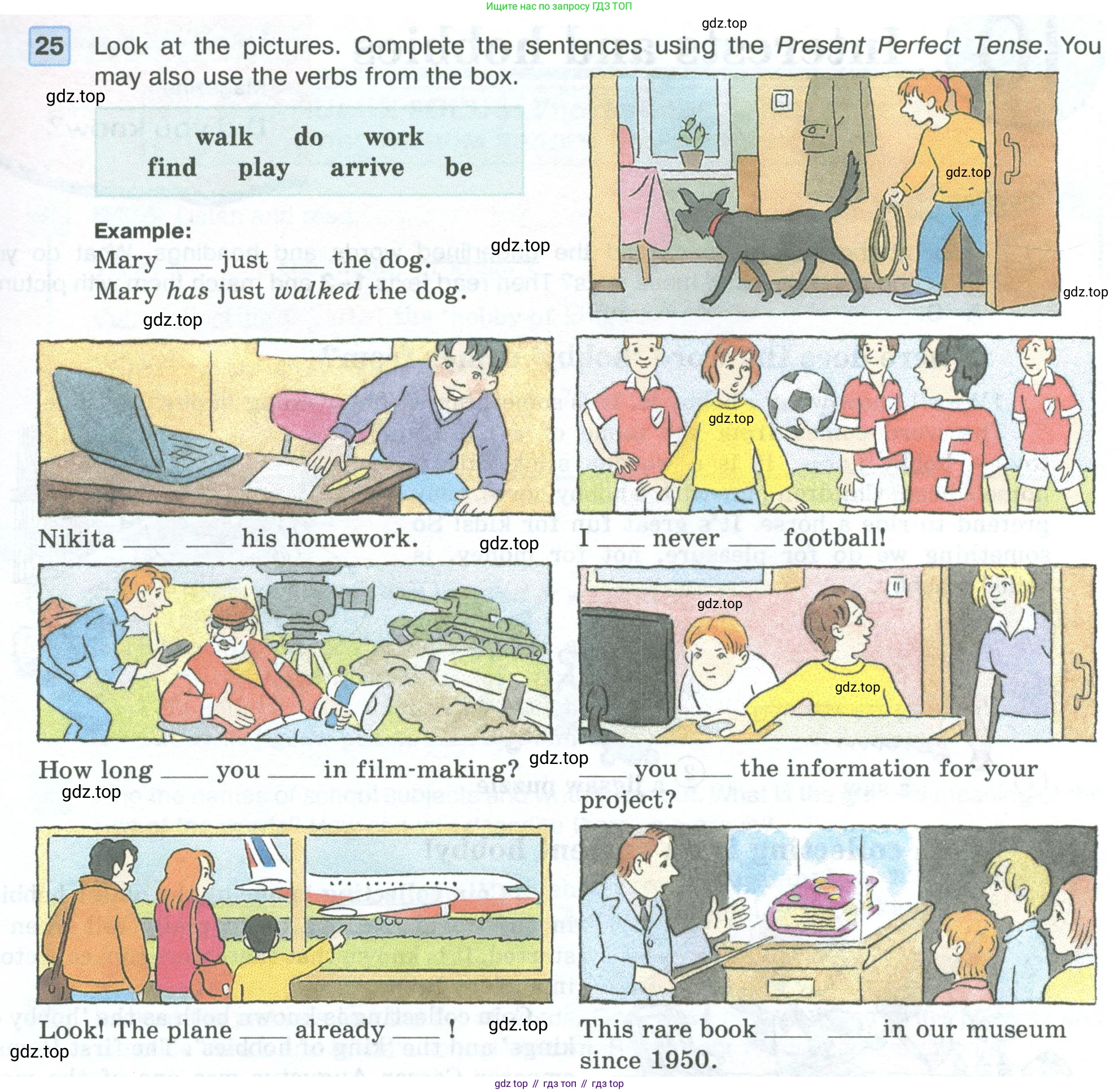 ГДЗ Английский язык (english), 5 класс Учебник (Student's book), авторы: Вербицкая Мария Валерьевна (Verbitskaya Maria), Эббс Брайен (Abbs Brian), Уорелл Энн (Worrall Anne), Уорд Энн (Ward Ann), издательство Просвещение, Москва, 2023, Часть ( Part) 2, страница 13, номер 25, Условие