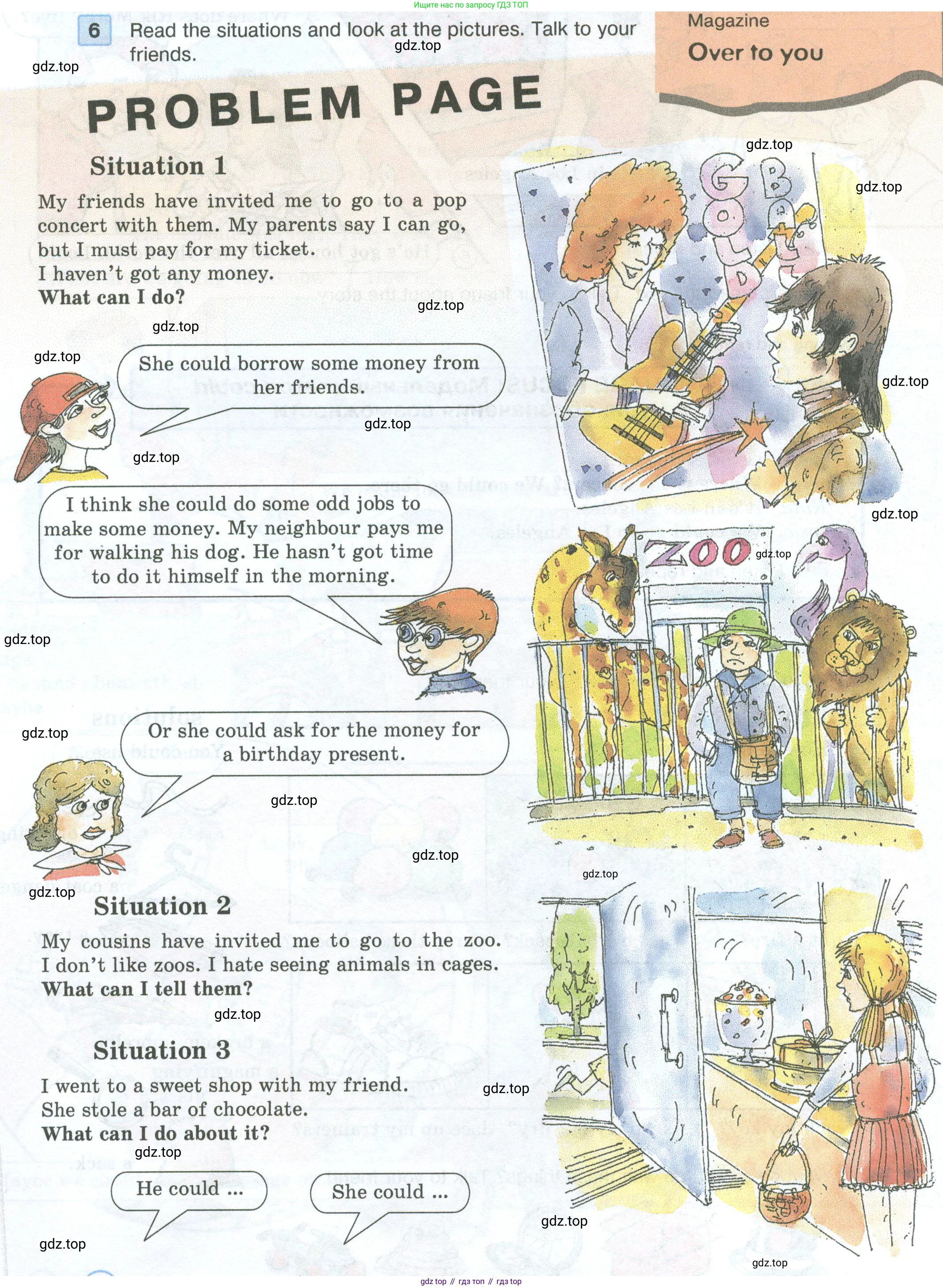 ГДЗ Английский язык (english), 5 класс Учебник (Student's book), авторы: Вербицкая Мария Валерьевна (Verbitskaya Maria), Эббс Брайен (Abbs Brian), Уорелл Энн (Worrall Anne), Уорд Энн (Ward Ann), издательство Просвещение, Москва, 2023, Часть ( Part) 2, страница 6, номер 6, Условие