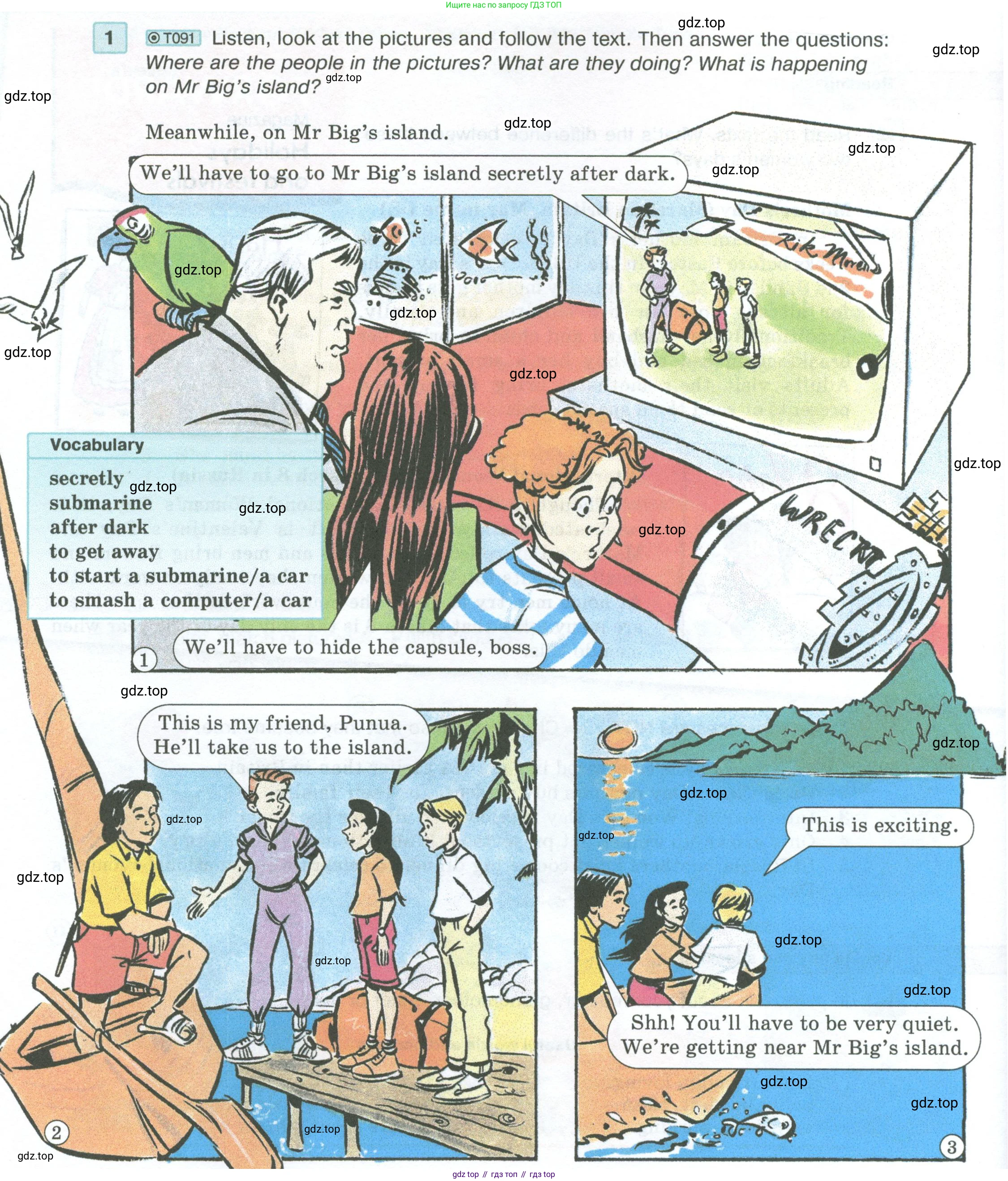 ГДЗ Английский язык (english), 5 класс Учебник (Student's book), авторы: Вербицкая Мария Валерьевна (Verbitskaya Maria), Эббс Брайен (Abbs Brian), Уорелл Энн (Worrall Anne), Уорд Энн (Ward Ann), издательство Просвещение, Москва, 2023, Часть ( Part) 2, страница 48, номер 1, Условие