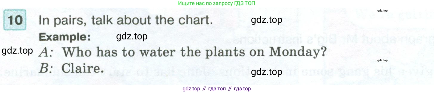 ГДЗ Английский язык (english), 5 класс Учебник (Student's book), авторы: Вербицкая Мария Валерьевна (Verbitskaya Maria), Эббс Брайен (Abbs Brian), Уорелл Энн (Worrall Anne), Уорд Энн (Ward Ann), издательство Просвещение, Москва, 2023, Часть ( Part) 2, страница 50, номер 10, Условие