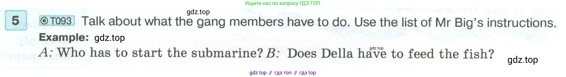 ГДЗ Английский язык (english), 5 класс Учебник (Student's book), авторы: Вербицкая Мария Валерьевна (Verbitskaya Maria), Эббс Брайен (Abbs Brian), Уорелл Энн (Worrall Anne), Уорд Энн (Ward Ann), издательство Просвещение, Москва, 2023, Часть ( Part) 2, страница 49, номер 5, Условие