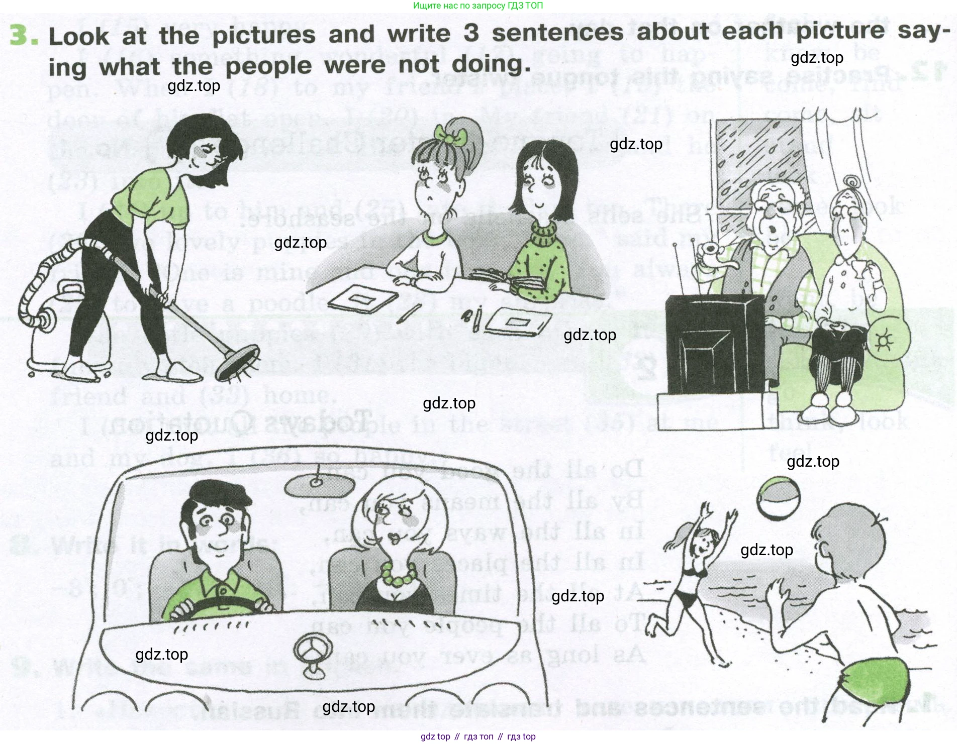 ГДЗ Английский язык (english), 6 класс рабочая тетрадь (activity book), авторы: Афанасьева Ольга Васильевна (Afanasyeva Olga), Михеева Ирина Владимировна (Mikheeva Irina), издательство Просвещение, Москва, 2023, зелёного цвета, страница 8, номер 3, Условие