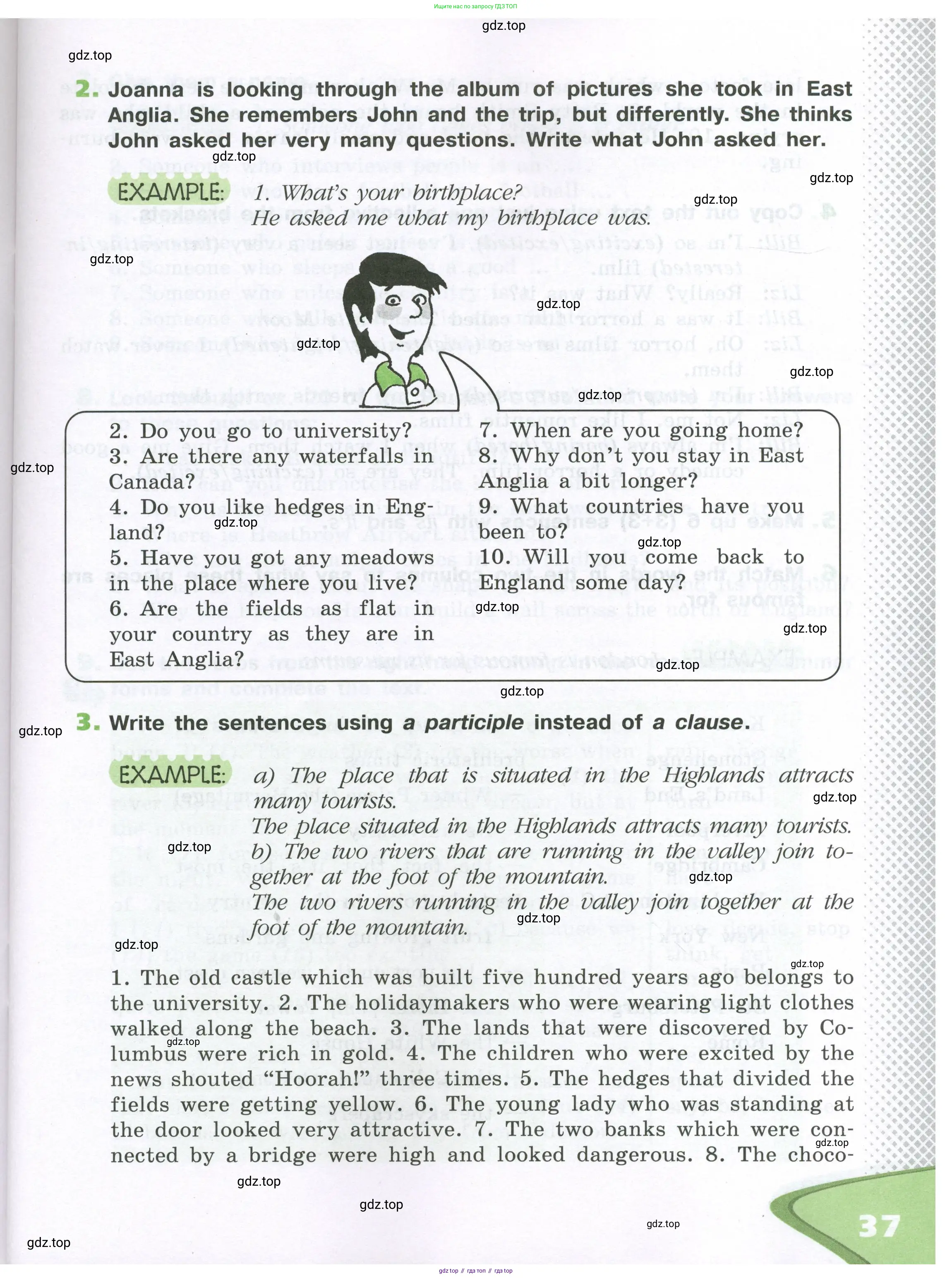 Английский язык (english), 6 класс рабочая тетрадь (activity book), авторы: Афанасьева Ольга Васильевна (Afanasyeva Olga), Михеева Ирина Владимировна (Mikheeva Irina), издательство Просвещение, Москва, 2023, зелёного цвета, страница 37