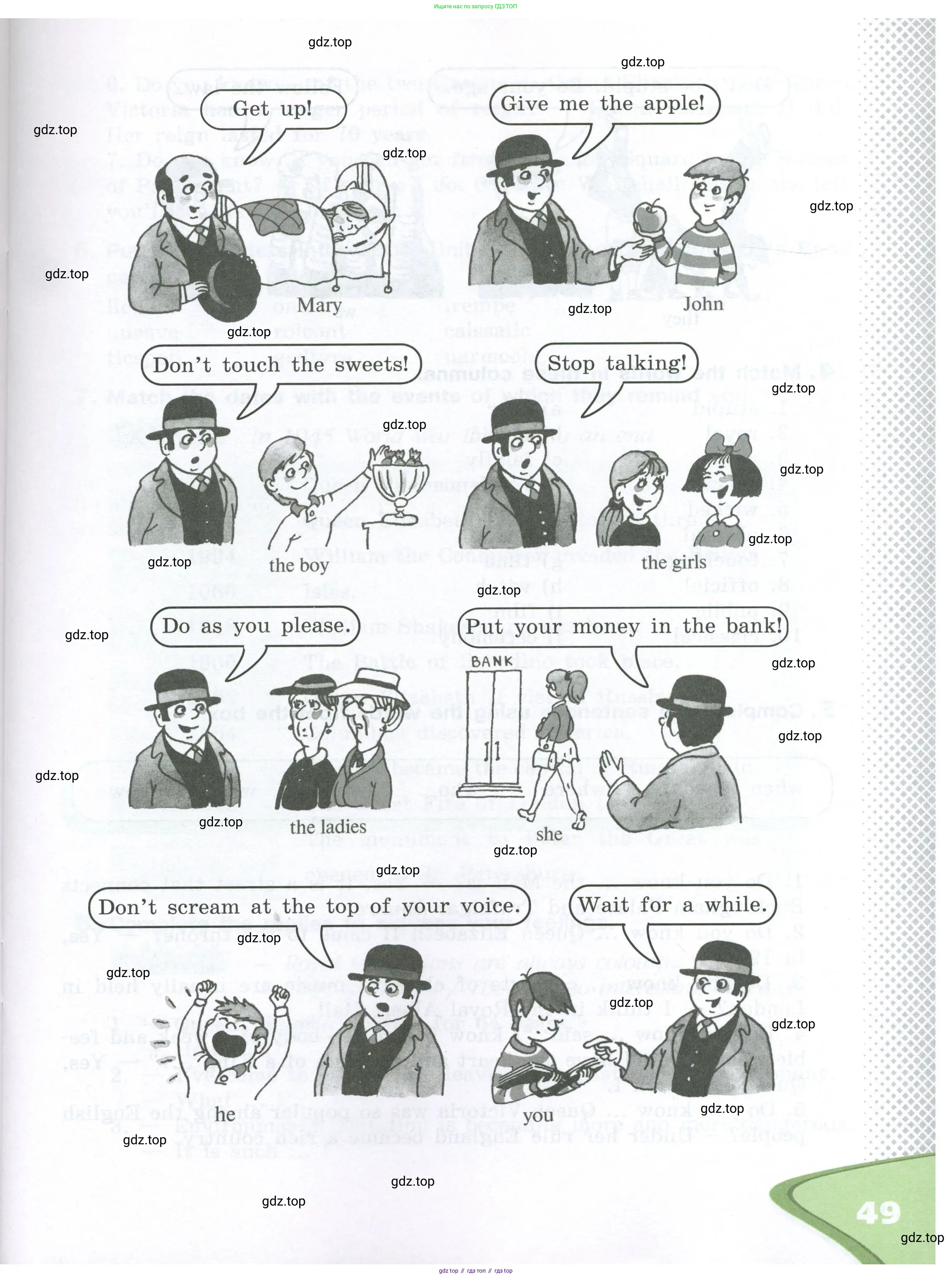 Английский язык (english), 6 класс рабочая тетрадь (activity book), авторы: Афанасьева Ольга Васильевна (Afanasyeva Olga), Михеева Ирина Владимировна (Mikheeva Irina), издательство Просвещение, Москва, 2023, зелёного цвета, страница 49