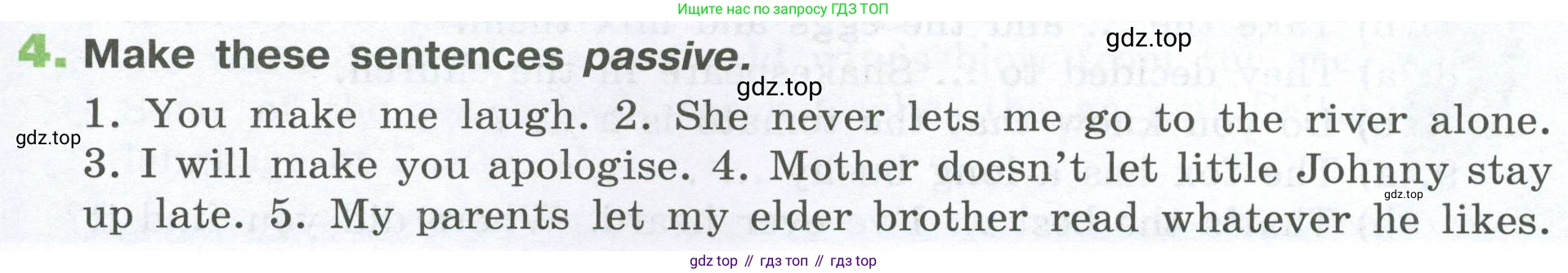 ГДЗ Английский язык (english), 6 класс рабочая тетрадь (activity book), авторы: Афанасьева Ольга Васильевна (Afanasyeva Olga), Михеева Ирина Владимировна (Mikheeva Irina), издательство Просвещение, Москва, 2023, зелёного цвета, страница 63, номер 4, Условие