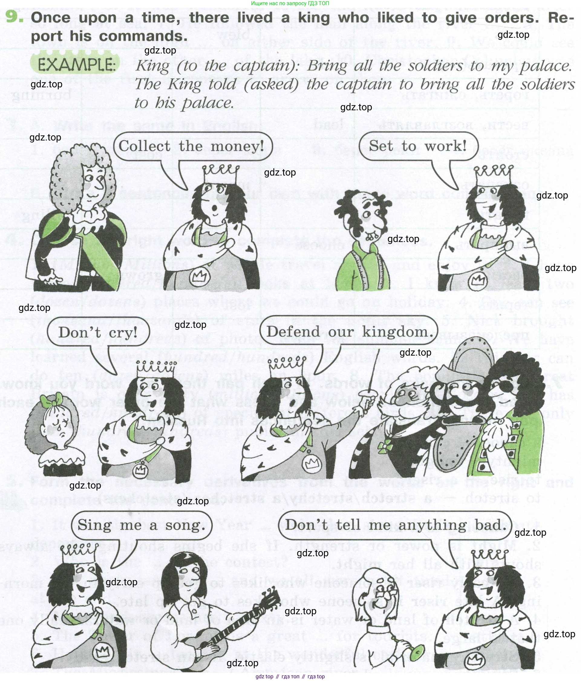 ГДЗ Английский язык (english), 6 класс рабочая тетрадь (activity book), авторы: Афанасьева Ольга Васильевна (Afanasyeva Olga), Михеева Ирина Владимировна (Mikheeva Irina), издательство Просвещение, Москва, 2023, зелёного цвета, страница 80, номер 9, Условие