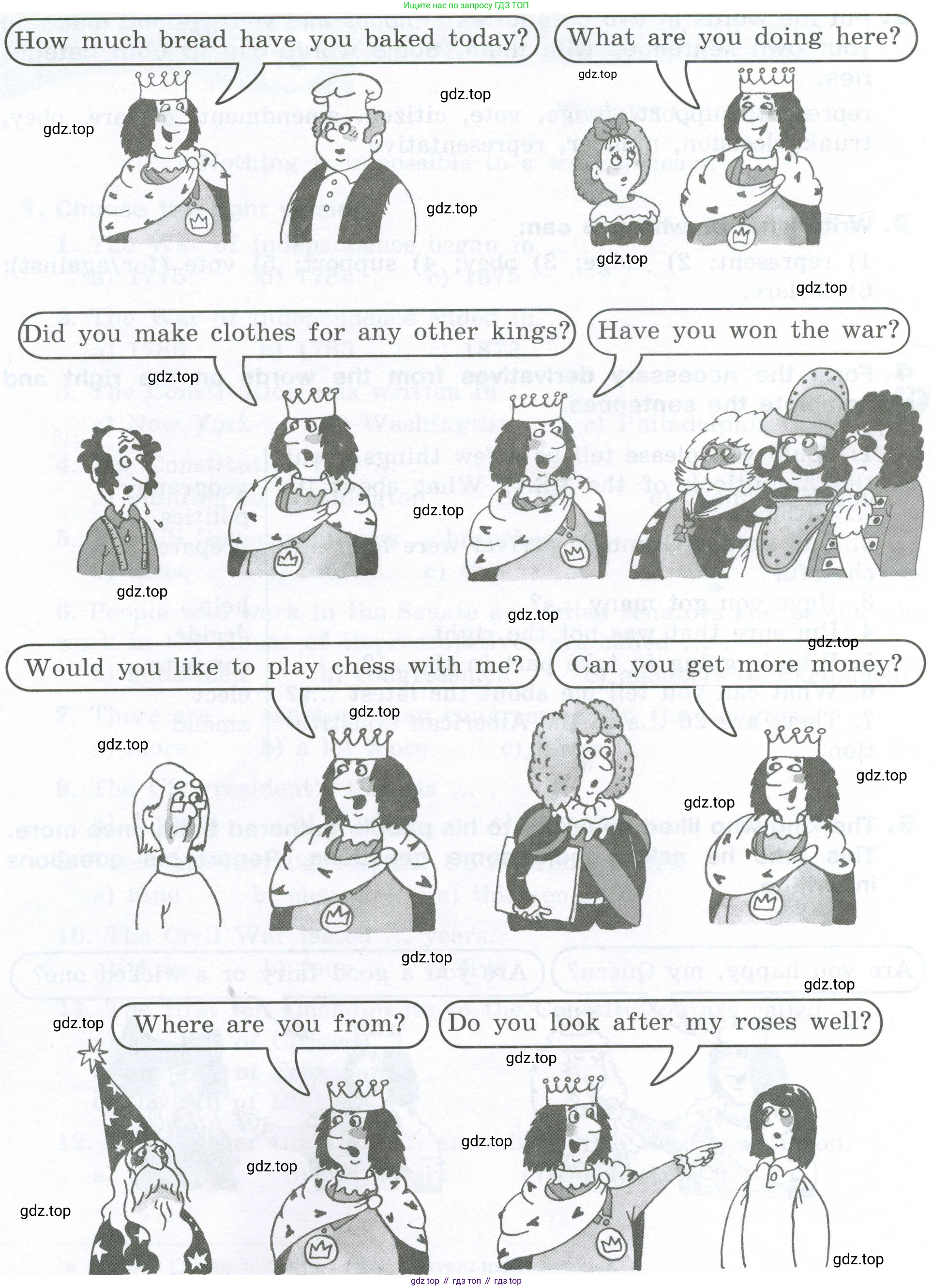 ГДЗ Английский язык (english), 6 класс рабочая тетрадь (activity book), авторы: Афанасьева Ольга Васильевна (Afanasyeva Olga), Михеева Ирина Владимировна (Mikheeva Irina), издательство Просвещение, Москва, 2023, зелёного цвета, страница 89, номер 5, Условие (продолжение 2)