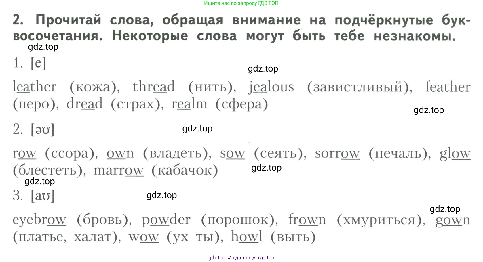 ГДЗ Английский язык (english), 6 класс Тренировочные упражнения для подготовки к ОГЭ (exam practice), авторы: Афанасьева Ольга Васильевна (Afanasyeva Olga), Михеева Ирина Владимировна (Mikheeva Irina), Баранова Ксения Михайловна (Baranova Ksenia), Пушинина Ирина Владимировна, издательство Просвещение, Москва, 2023, зелёного цвета, страница 45, номер 2, Условие