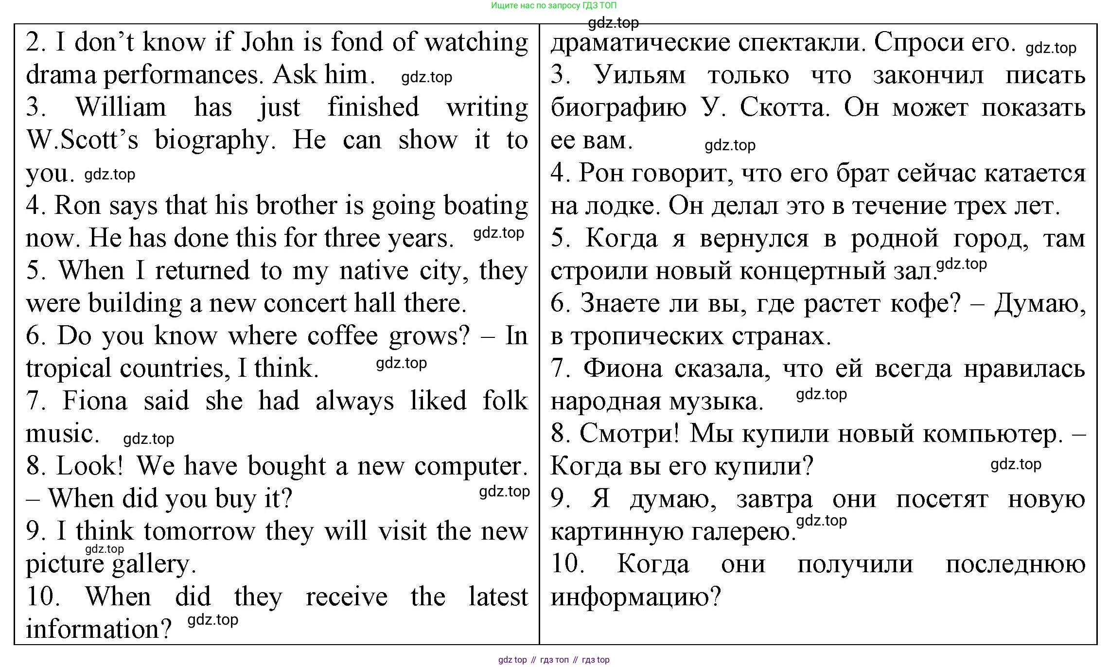 ГДЗ Английский язык (english), 6 класс Тренировочные упражнения для подготовки к ОГЭ (exam practice), авторы: Афанасьева Ольга Васильевна (Afanasyeva Olga), Михеева Ирина Владимировна (Mikheeva Irina), Баранова Ксения Михайловна (Baranova Ksenia), Пушинина Ирина Владимировна, издательство Просвещение, Москва, 2023, зелёного цвета, страница 12, номер 15, Решение (продолжение 2)