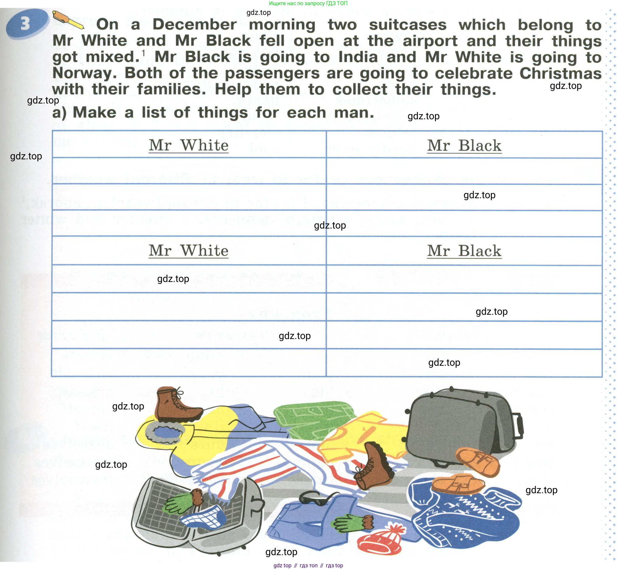 ГДЗ Английский язык (english), 6 класс Учебник (Student's book), авторы: Афанасьева Ольга Васильевна (Afanasyeva Olga), Михеева Ирина Владимировна (Mikheeva Irina), издательство Просвещение, Москва, зелёного цвета, Часть ( Part) 1, страница 29, номер 3, Условие