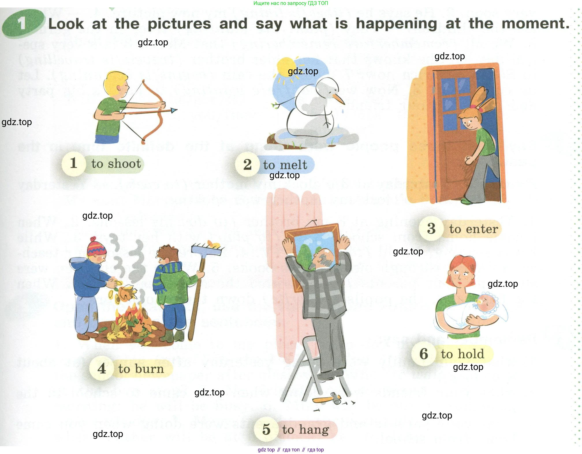 ГДЗ Английский язык (english), 6 класс Учебник (Student's book), авторы: Афанасьева Ольга Васильевна (Afanasyeva Olga), Михеева Ирина Владимировна (Mikheeva Irina), издательство Просвещение, Москва, зелёного цвета, Часть ( Part) 2, страница 127, номер 1, Условие