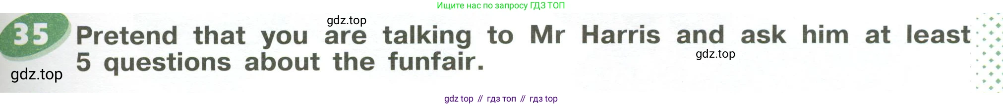 ГДЗ Английский язык (english), 6 класс Учебник (Student's book), авторы: Афанасьева Ольга Васильевна (Afanasyeva Olga), Михеева Ирина Владимировна (Mikheeva Irina), издательство Просвещение, Москва, зелёного цвета, Часть ( Part) 2, страница 143, номер 35, Условие