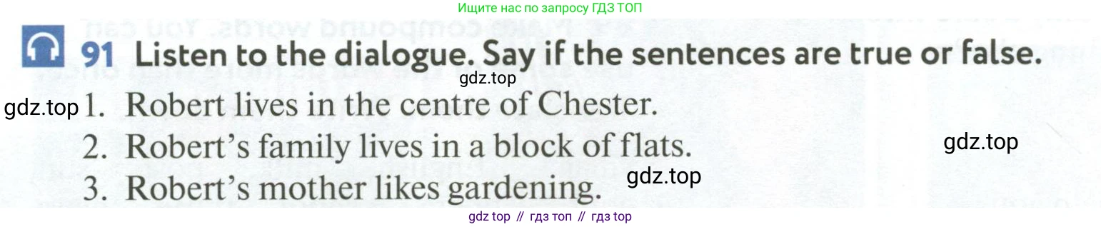 ГДЗ Английский язык (english), 6 класс Учебник (Student's book), авторы: Биболетова Мерем Забатовна, Денисенко Ольга Анатольевна, Трубанева Наталия Николаевна, издательство Просвещение, Москва, 2023, страница 36, номер 91, Условие