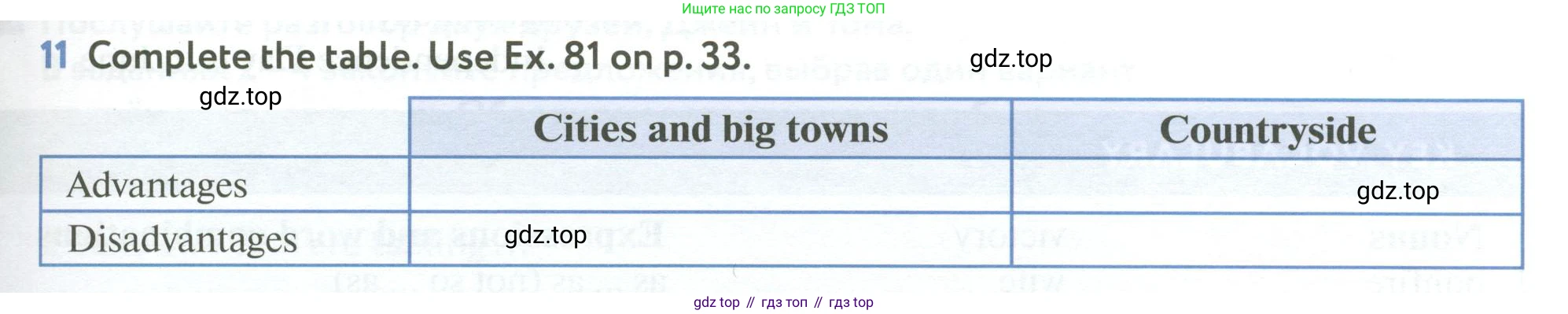 ГДЗ Английский язык (english), 6 класс Учебник (Student's book), авторы: Биболетова Мерем Забатовна, Денисенко Ольга Анатольевна, Трубанева Наталия Николаевна, издательство Просвещение, Москва, 2023, страница 45, номер 11, Условие