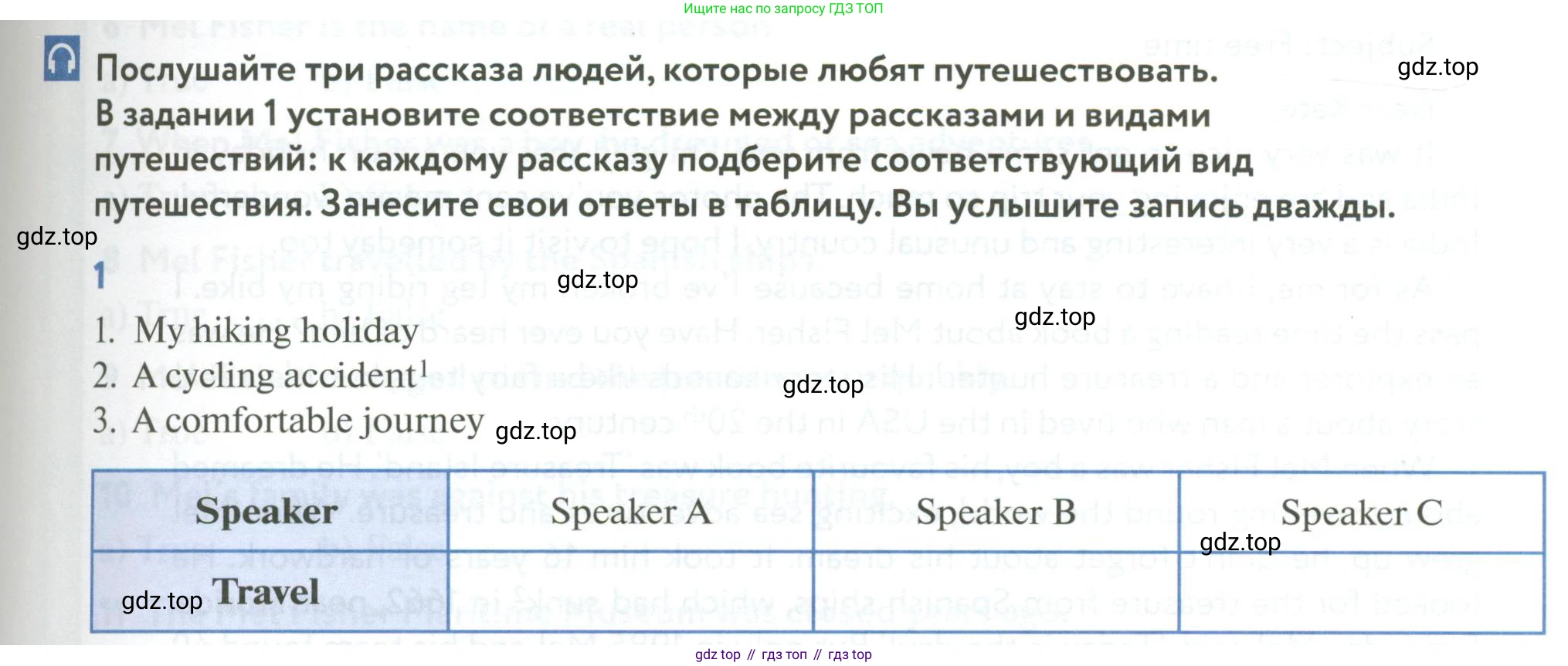 ГДЗ Английский язык (english), 6 класс Учебник (Student's book), авторы: Биболетова Мерем Забатовна, Денисенко Ольга Анатольевна, Трубанева Наталия Николаевна, издательство Просвещение, Москва, 2023, страница 47, номер 1, Условие