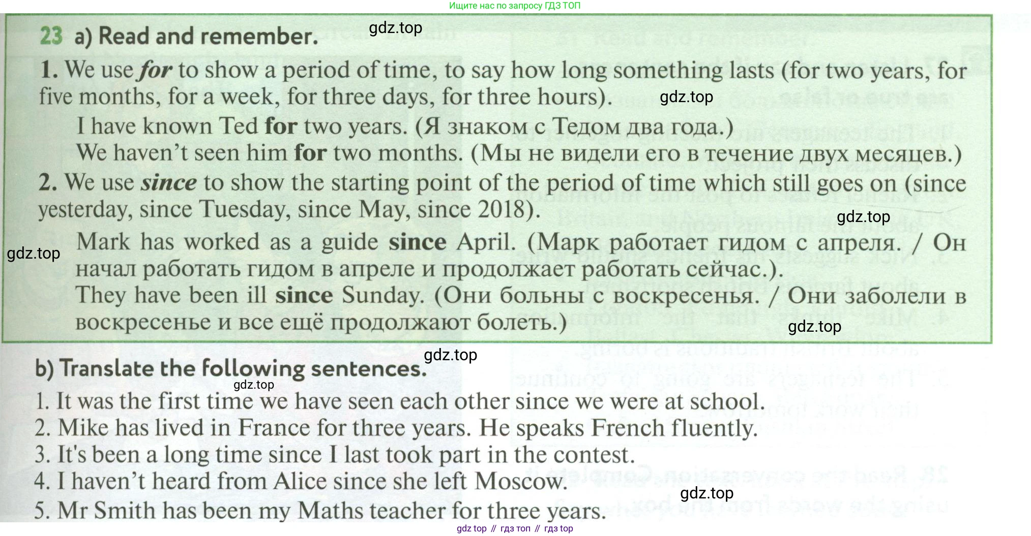 ГДЗ Английский язык (english), 6 класс Учебник (Student's book), авторы: Биболетова Мерем Забатовна, Денисенко Ольга Анатольевна, Трубанева Наталия Николаевна, издательство Просвещение, Москва, 2023, страница 91, номер 23, Условие