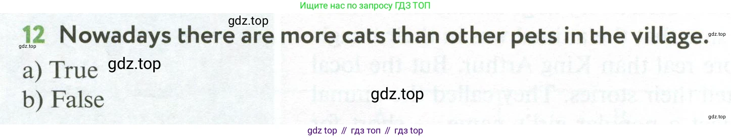 ГДЗ Английский язык (english), 6 класс Учебник (Student's book), авторы: Биболетова Мерем Забатовна, Денисенко Ольга Анатольевна, Трубанева Наталия Николаевна, издательство Просвещение, Москва, 2023, страница 140, номер 12, Условие