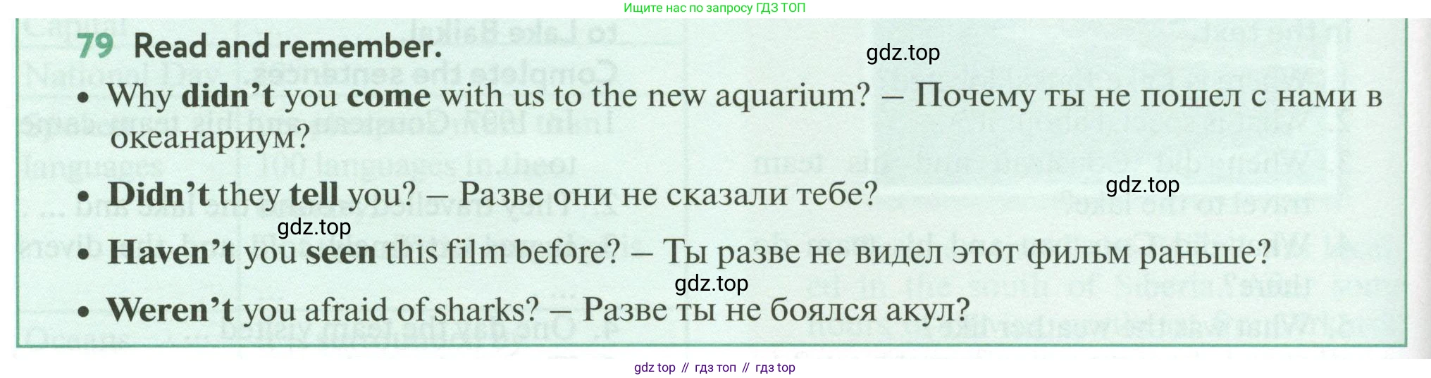 ГДЗ Английский язык (english), 6 класс Учебник (Student's book), авторы: Биболетова Мерем Забатовна, Денисенко Ольга Анатольевна, Трубанева Наталия Николаевна, издательство Просвещение, Москва, 2023, страница 168, номер 79, Условие