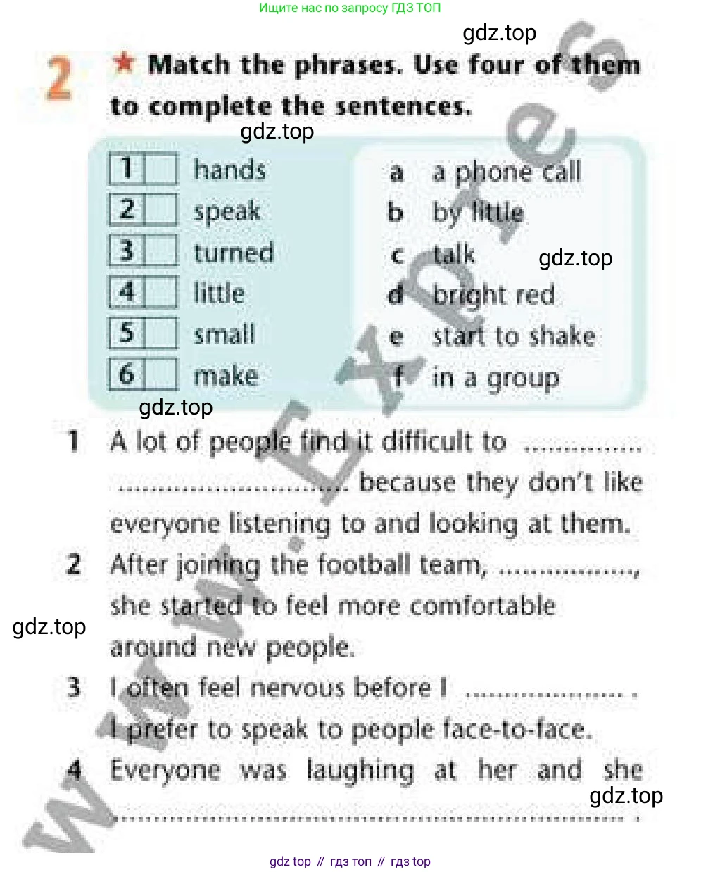 Английский язык (english), 6 класс Рабочая тетрадь (workbook), авторы: Эванс Вирджиния (Evans Virginia), Дули Дженни (Dooley Jenny), Оби Боб (Obee Bob), Мухамеджанова Наталья (Mukhamedjanova Natalya), издательство Express Publishing, Алматы, 2017, зелёного цвета, страница 10, номер 2, Условие