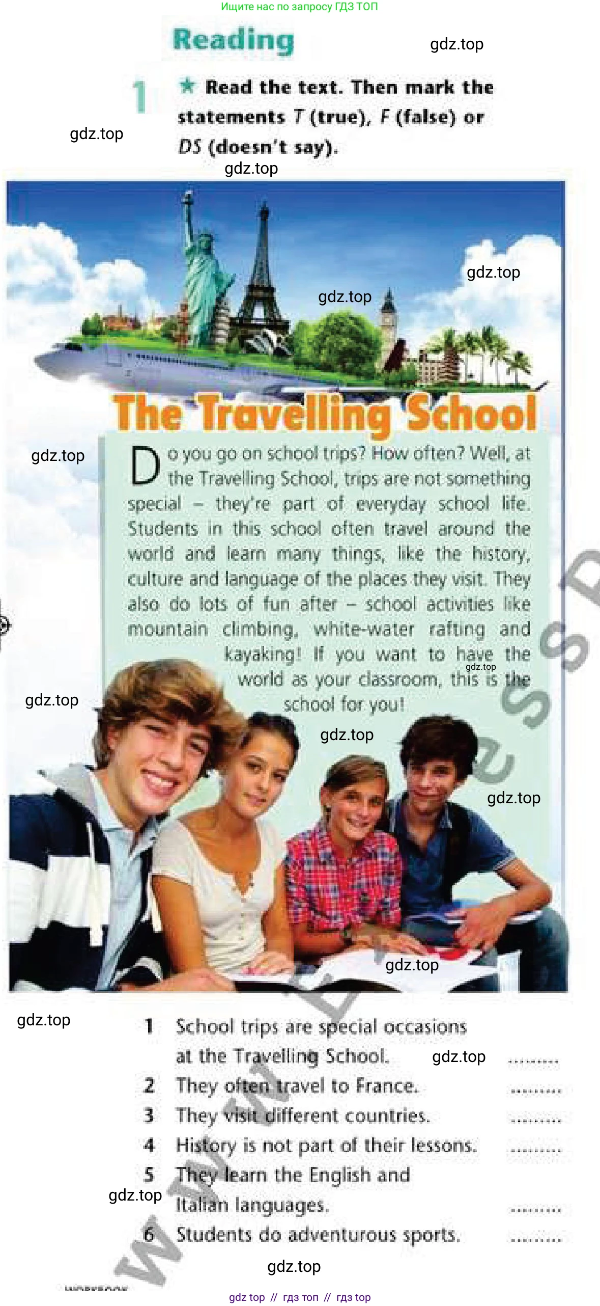 Английский язык (english), 6 класс Рабочая тетрадь (workbook), авторы: Эванс Вирджиния (Evans Virginia), Дули Дженни (Dooley Jenny), Оби Боб (Obee Bob), Мухамеджанова Наталья (Mukhamedjanova Natalya), издательство Express Publishing, Алматы, 2017, зелёного цвета, страница 8, номер 1, Условие