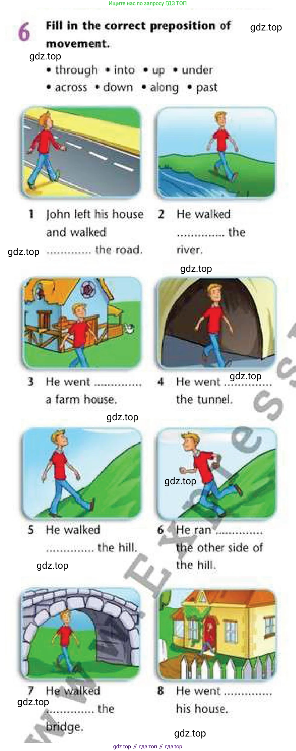 Английский язык (english), 6 класс Рабочая тетрадь (workbook), авторы: Эванс Вирджиния (Evans Virginia), Дули Дженни (Dooley Jenny), Оби Боб (Obee Bob), Мухамеджанова Наталья (Mukhamedjanova Natalya), издательство Express Publishing, Алматы, 2017, зелёного цвета, страница 15, номер 6, Условие