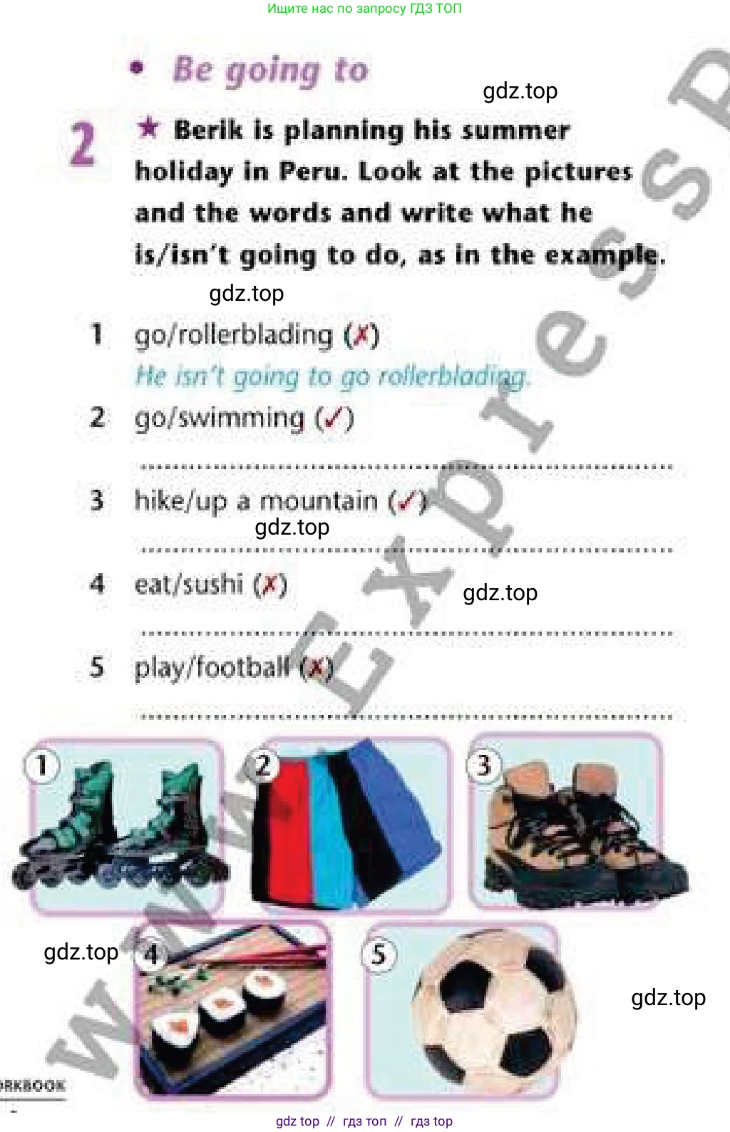 Английский язык (english), 6 класс Рабочая тетрадь (workbook), авторы: Эванс Вирджиния (Evans Virginia), Дули Дженни (Dooley Jenny), Оби Боб (Obee Bob), Мухамеджанова Наталья (Mukhamedjanova Natalya), издательство Express Publishing, Алматы, 2017, зелёного цвета, страница 46, номер 2, Условие