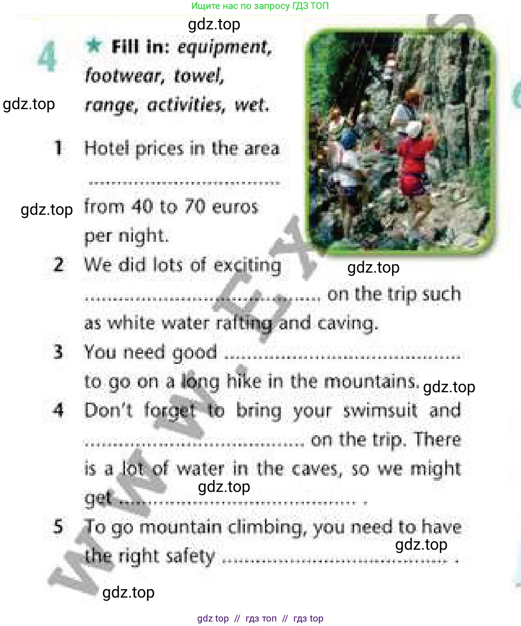 Английский язык (english), 6 класс Рабочая тетрадь (workbook), авторы: Эванс Вирджиния (Evans Virginia), Дули Дженни (Dooley Jenny), Оби Боб (Obee Bob), Мухамеджанова Наталья (Mukhamedjanova Natalya), издательство Express Publishing, Алматы, 2017, зелёного цвета, страница 49, номер 4, Условие