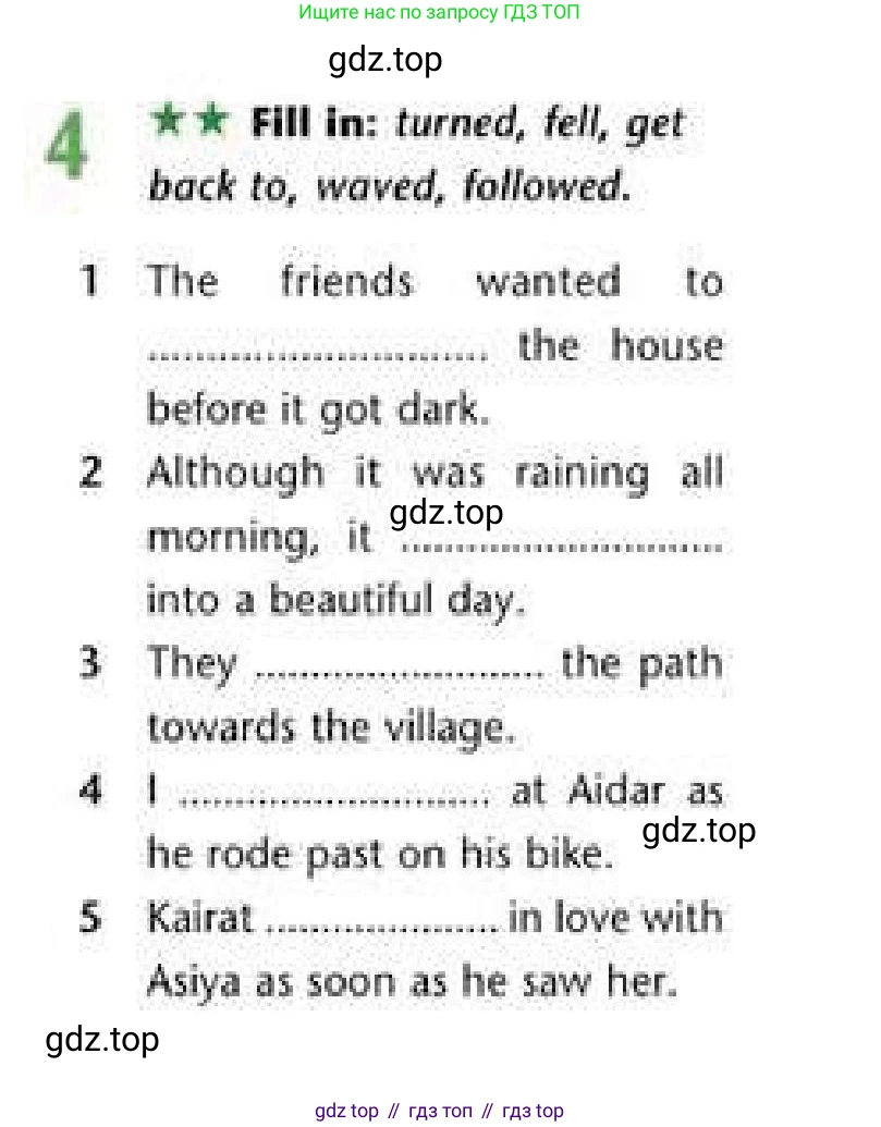 Английский язык (english), 6 класс Рабочая тетрадь (workbook), авторы: Эванс Вирджиния (Evans Virginia), Дули Дженни (Dooley Jenny), Оби Боб (Obee Bob), Мухамеджанова Наталья (Mukhamedjanova Natalya), издательство Express Publishing, Алматы, 2017, зелёного цвета, страница 52, номер 4, Условие