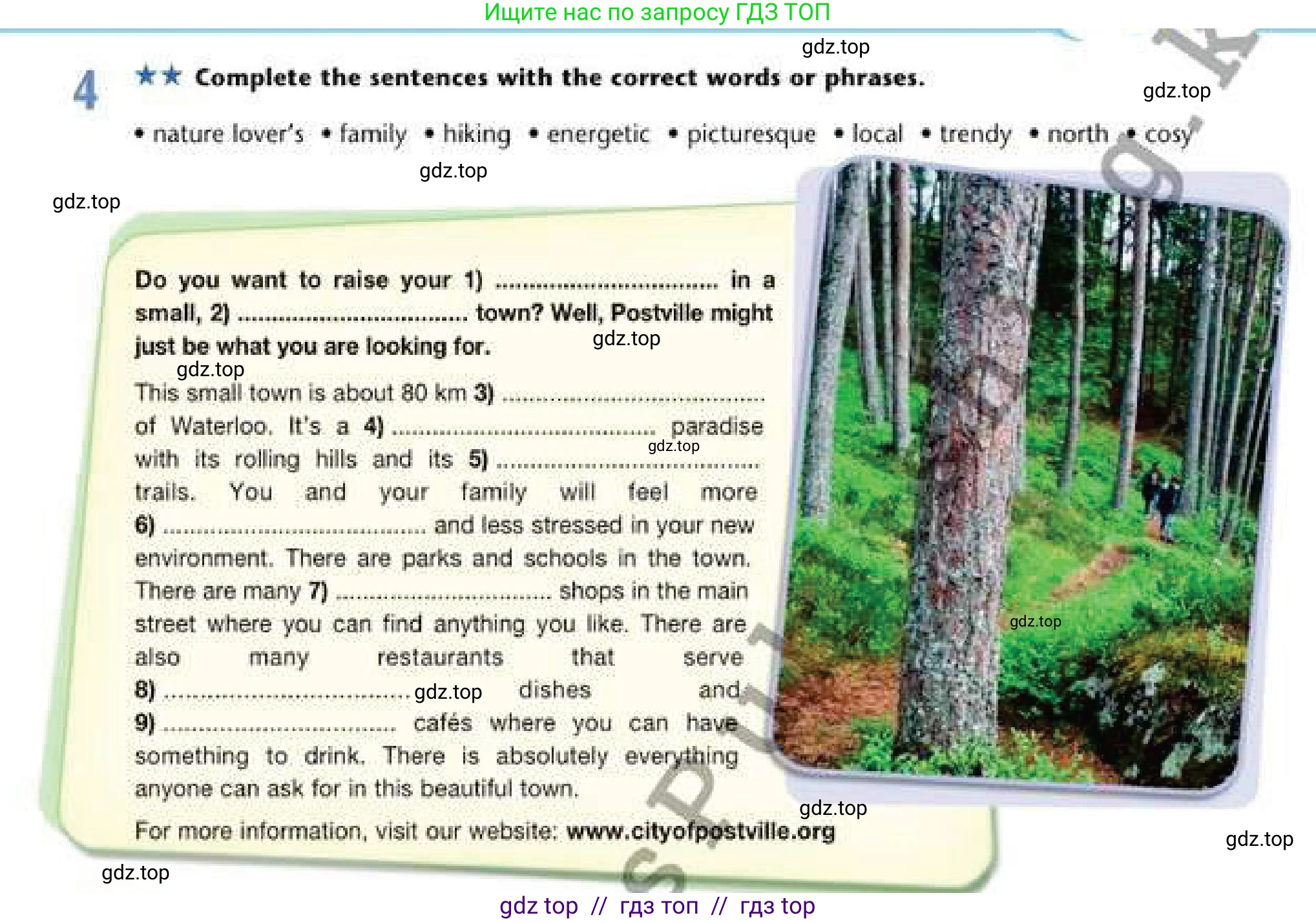 Английский язык (english), 6 класс Рабочая тетрадь (workbook), авторы: Эванс Вирджиния (Evans Virginia), Дули Дженни (Dooley Jenny), Оби Боб (Obee Bob), Мухамеджанова Наталья (Mukhamedjanova Natalya), издательство Express Publishing, Алматы, 2017, зелёного цвета, страница 57, номер 4, Условие