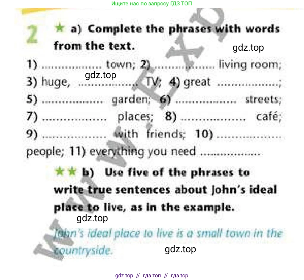 Английский язык (english), 6 класс Рабочая тетрадь (workbook), авторы: Эванс Вирджиния (Evans Virginia), Дули Дженни (Dooley Jenny), Оби Боб (Obee Bob), Мухамеджанова Наталья (Mukhamedjanova Natalya), издательство Express Publishing, Алматы, 2017, зелёного цвета, страница 63, номер 2, Условие