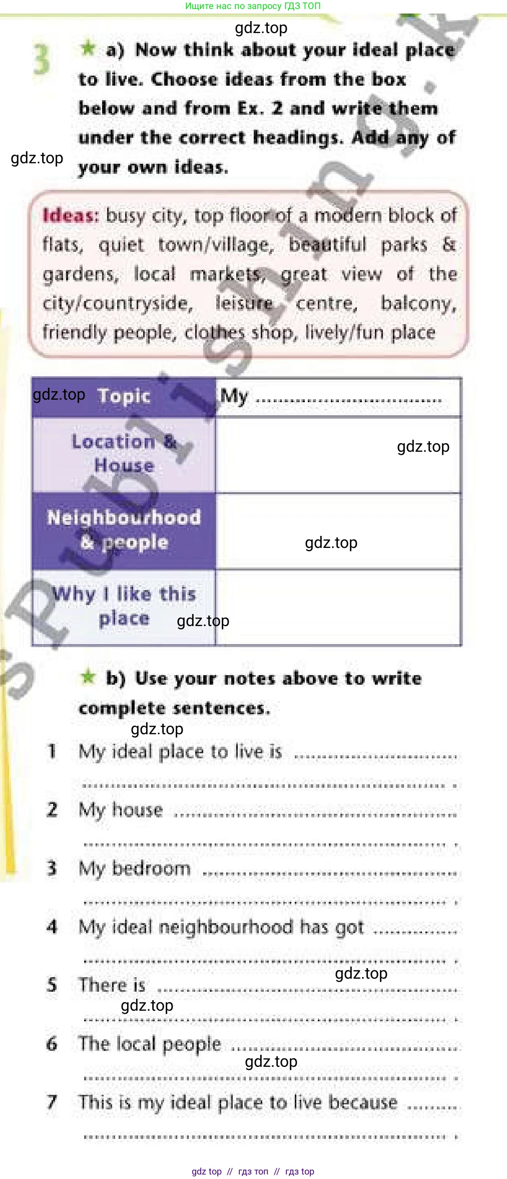 Английский язык (english), 6 класс Рабочая тетрадь (workbook), авторы: Эванс Вирджиния (Evans Virginia), Дули Дженни (Dooley Jenny), Оби Боб (Obee Bob), Мухамеджанова Наталья (Mukhamedjanova Natalya), издательство Express Publishing, Алматы, 2017, зелёного цвета, страница 63, номер 3, Условие