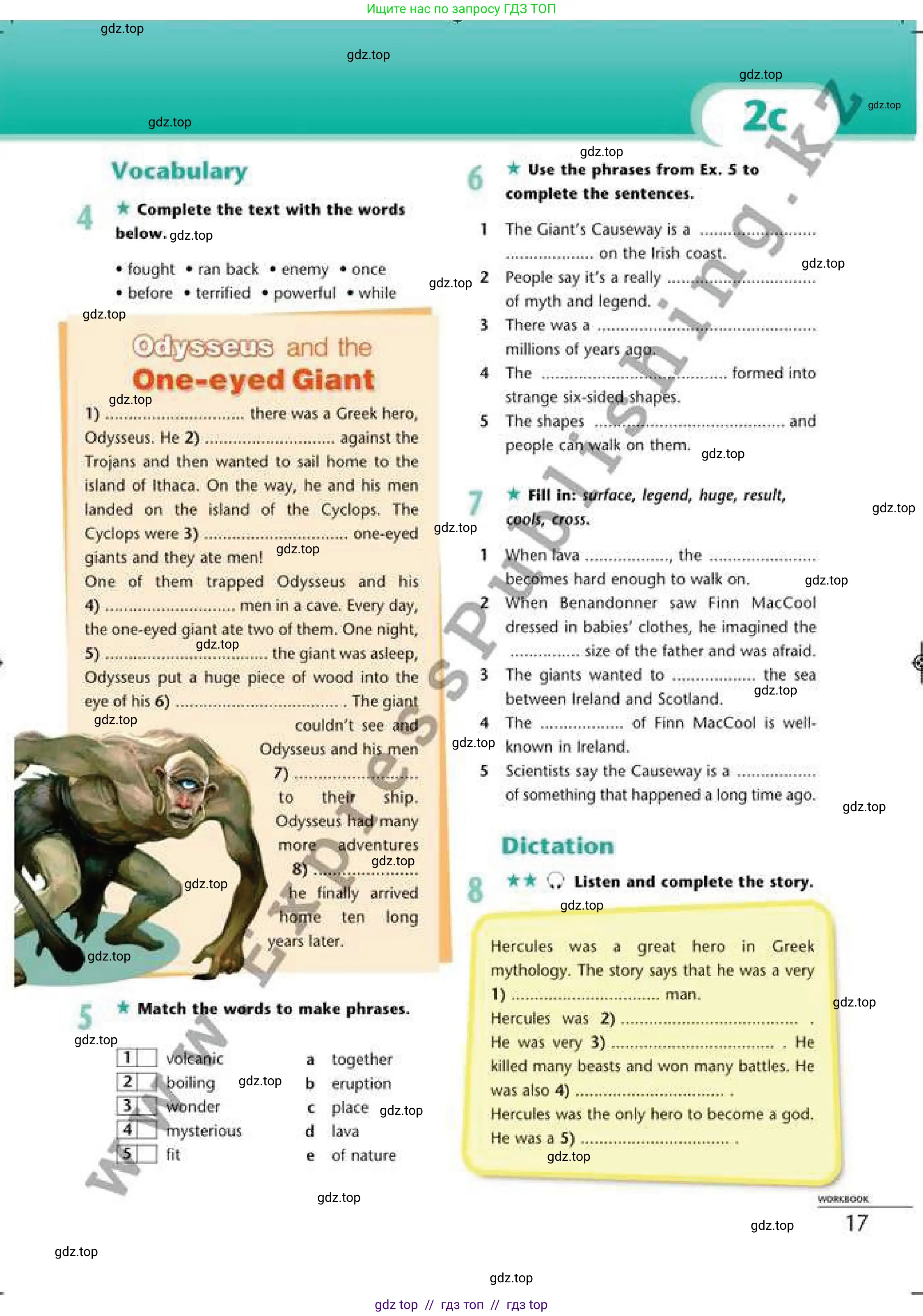 Английский язык (english), 6 класс Рабочая тетрадь (workbook), авторы: Эванс Вирджиния (Evans Virginia), Дули Дженни (Dooley Jenny), Оби Боб (Obee Bob), Мухамеджанова Наталья (Mukhamedjanova Natalya), издательство Express Publishing, Алматы, 2017, зелёного цвета, страница 17