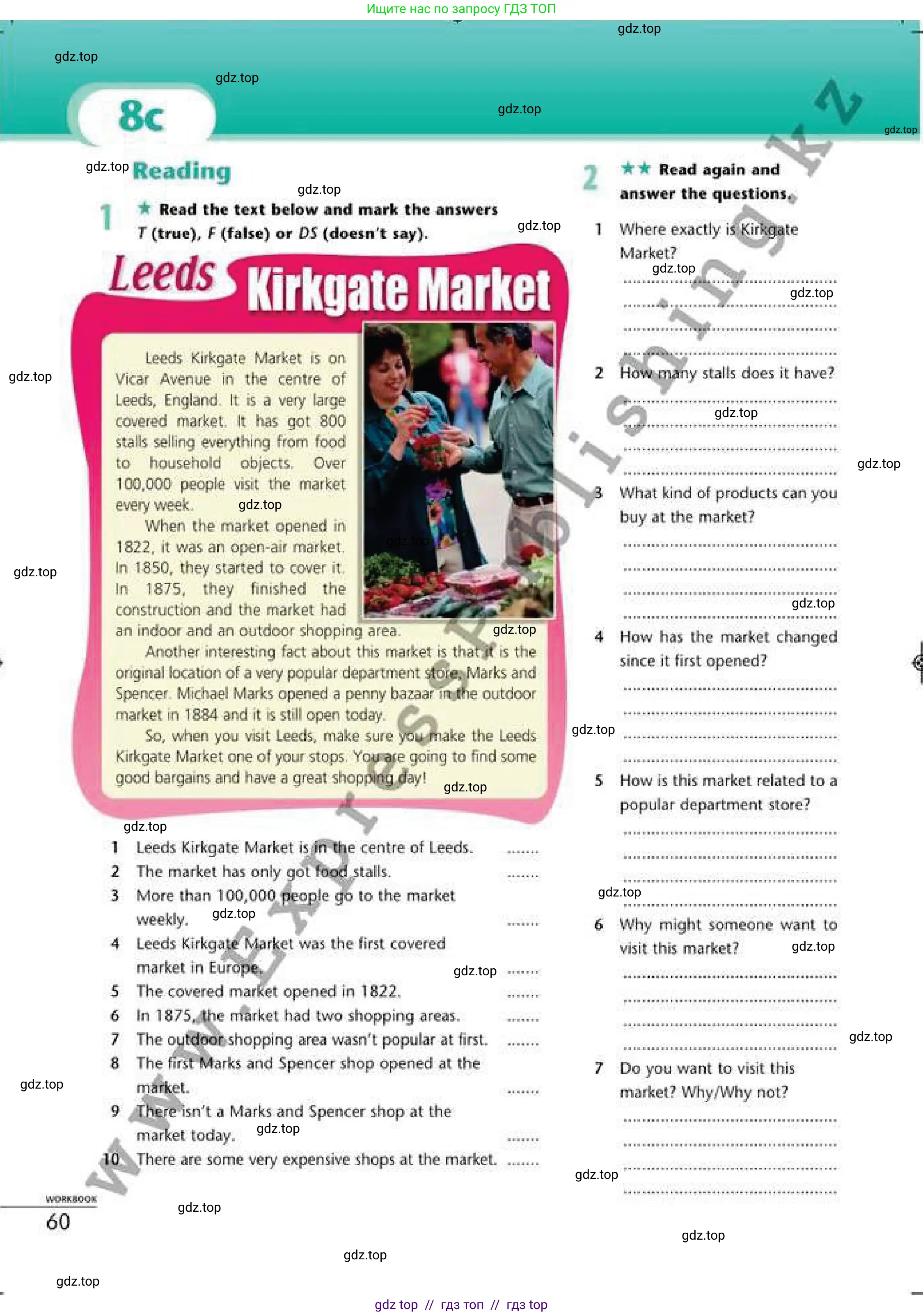 Английский язык (english), 6 класс Рабочая тетрадь (workbook), авторы: Эванс Вирджиния (Evans Virginia), Дули Дженни (Dooley Jenny), Оби Боб (Obee Bob), Мухамеджанова Наталья (Mukhamedjanova Natalya), издательство Express Publishing, Алматы, 2017, зелёного цвета, страница 60