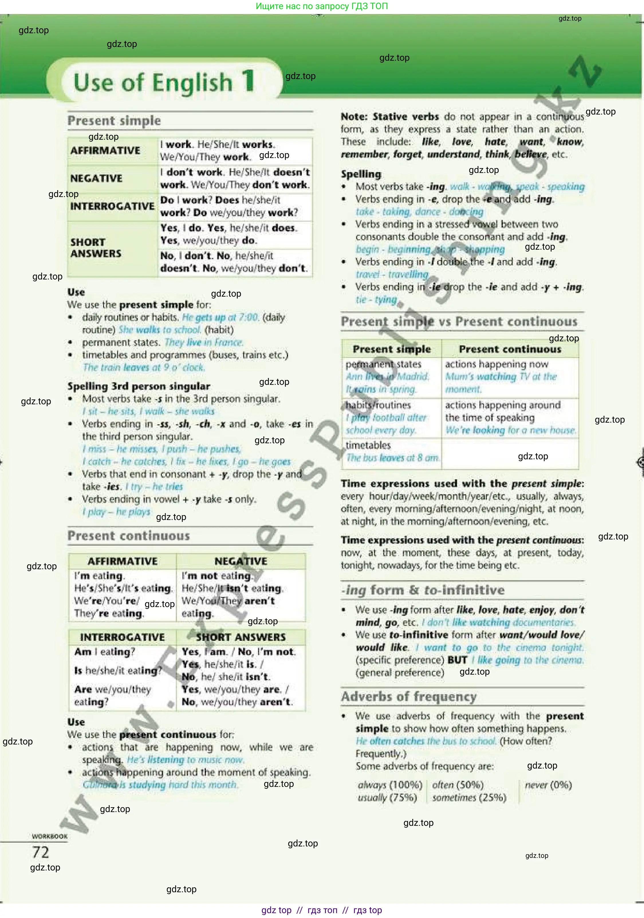 Английский язык (english), 6 класс Рабочая тетрадь (workbook), авторы: Эванс Вирджиния (Evans Virginia), Дули Дженни (Dooley Jenny), Оби Боб (Obee Bob), Мухамеджанова Наталья (Mukhamedjanova Natalya), издательство Express Publishing, Алматы, 2017, зелёного цвета, страница 72