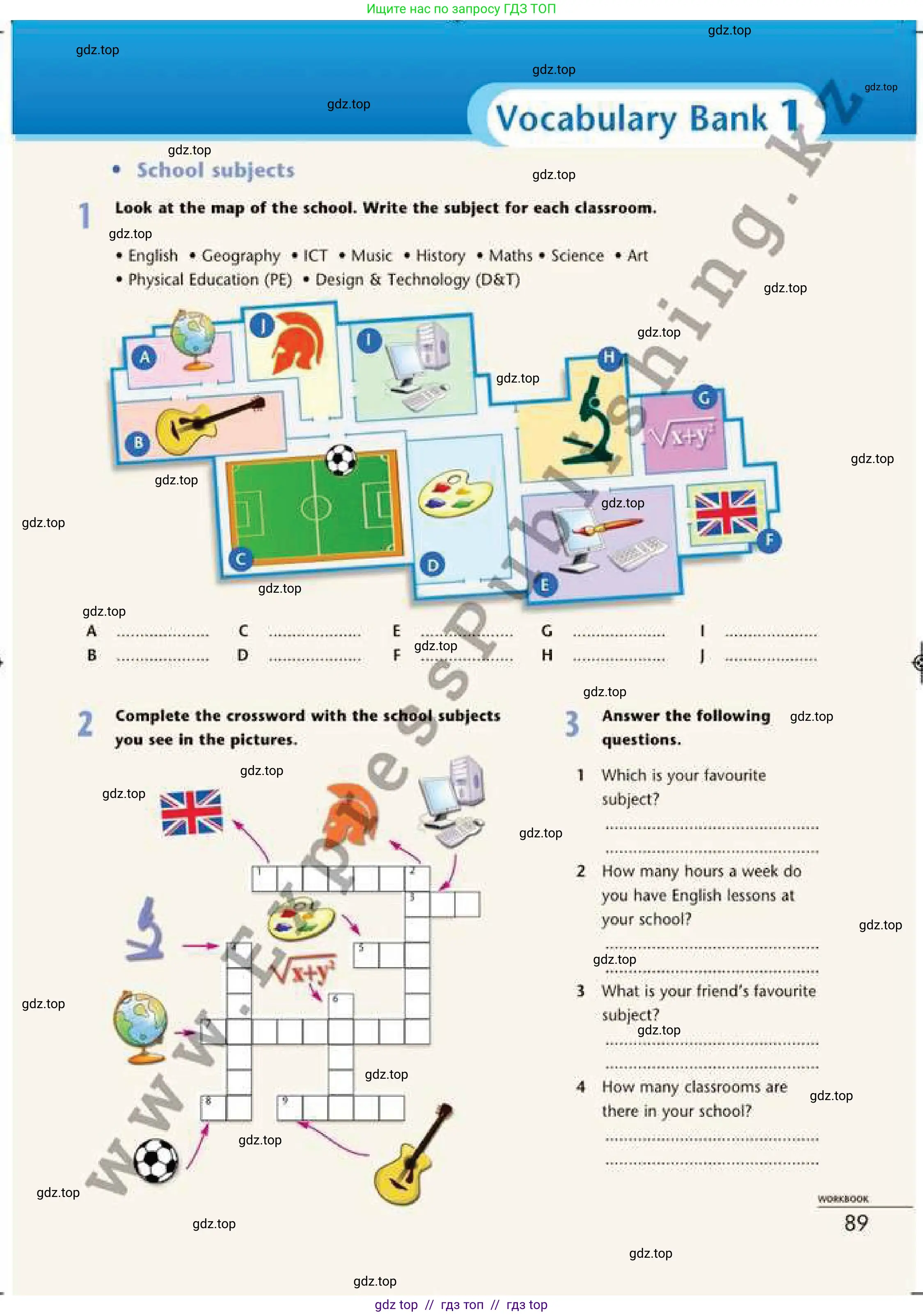Английский язык (english), 6 класс Рабочая тетрадь (workbook), авторы: Эванс Вирджиния (Evans Virginia), Дули Дженни (Dooley Jenny), Оби Боб (Obee Bob), Мухамеджанова Наталья (Mukhamedjanova Natalya), издательство Express Publishing, Алматы, 2017, зелёного цвета, страница 89