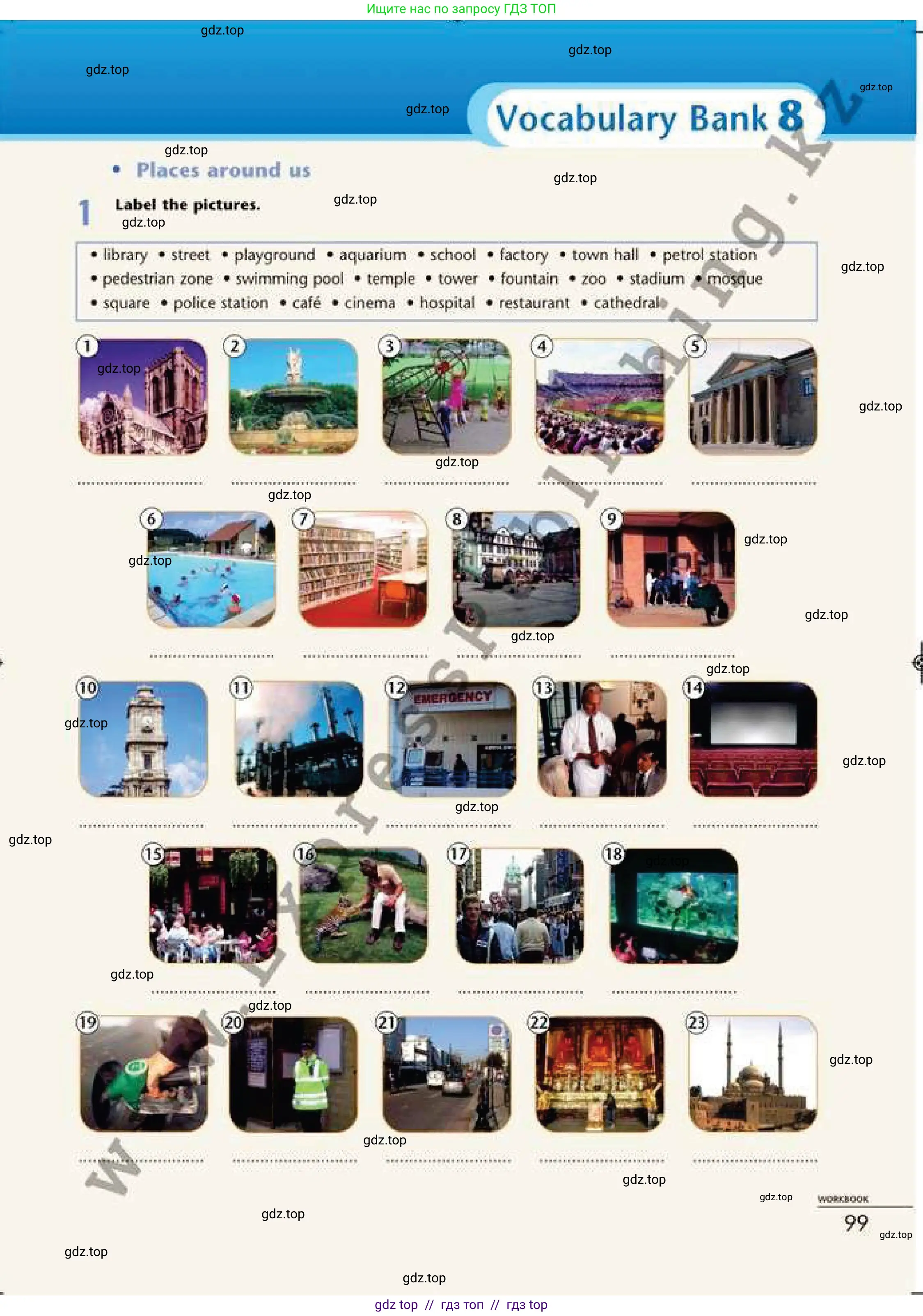 Английский язык (english), 6 класс Рабочая тетрадь (workbook), авторы: Эванс Вирджиния (Evans Virginia), Дули Дженни (Dooley Jenny), Оби Боб (Obee Bob), Мухамеджанова Наталья (Mukhamedjanova Natalya), издательство Express Publishing, Алматы, 2017, зелёного цвета, страница 99